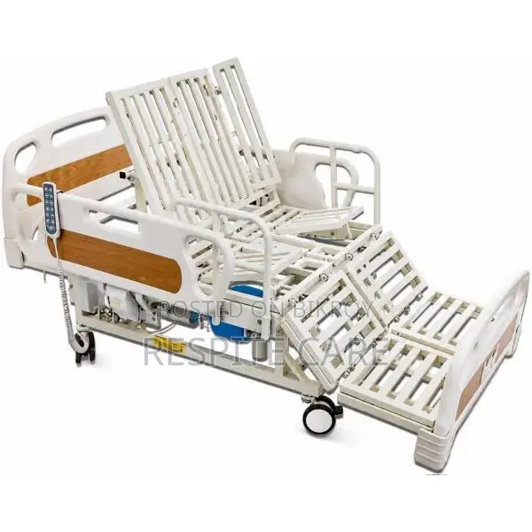 Electric Home Nursing Hospital Bed with Commode