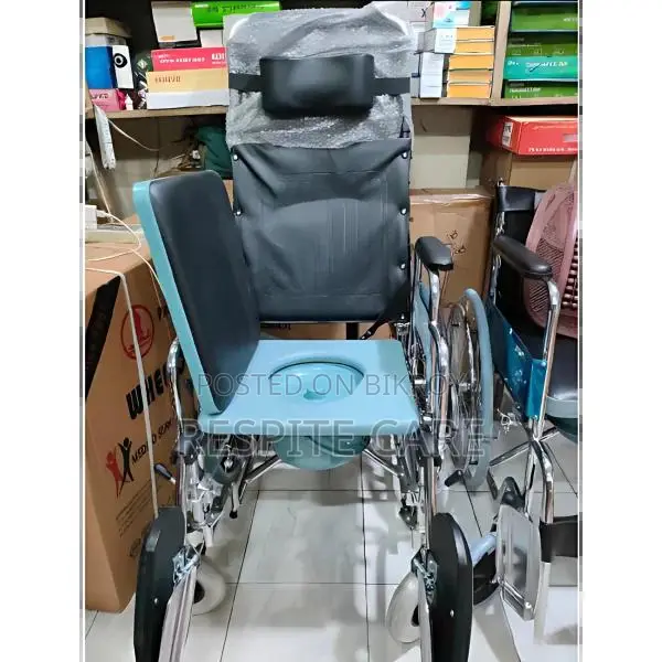 Sleeping Wheelchair with Commode