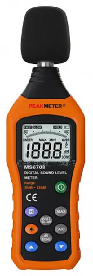 Peakmeter MS6708 Digital Sound Level Meter