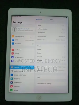 Apple iPad Air 32 GB Silver