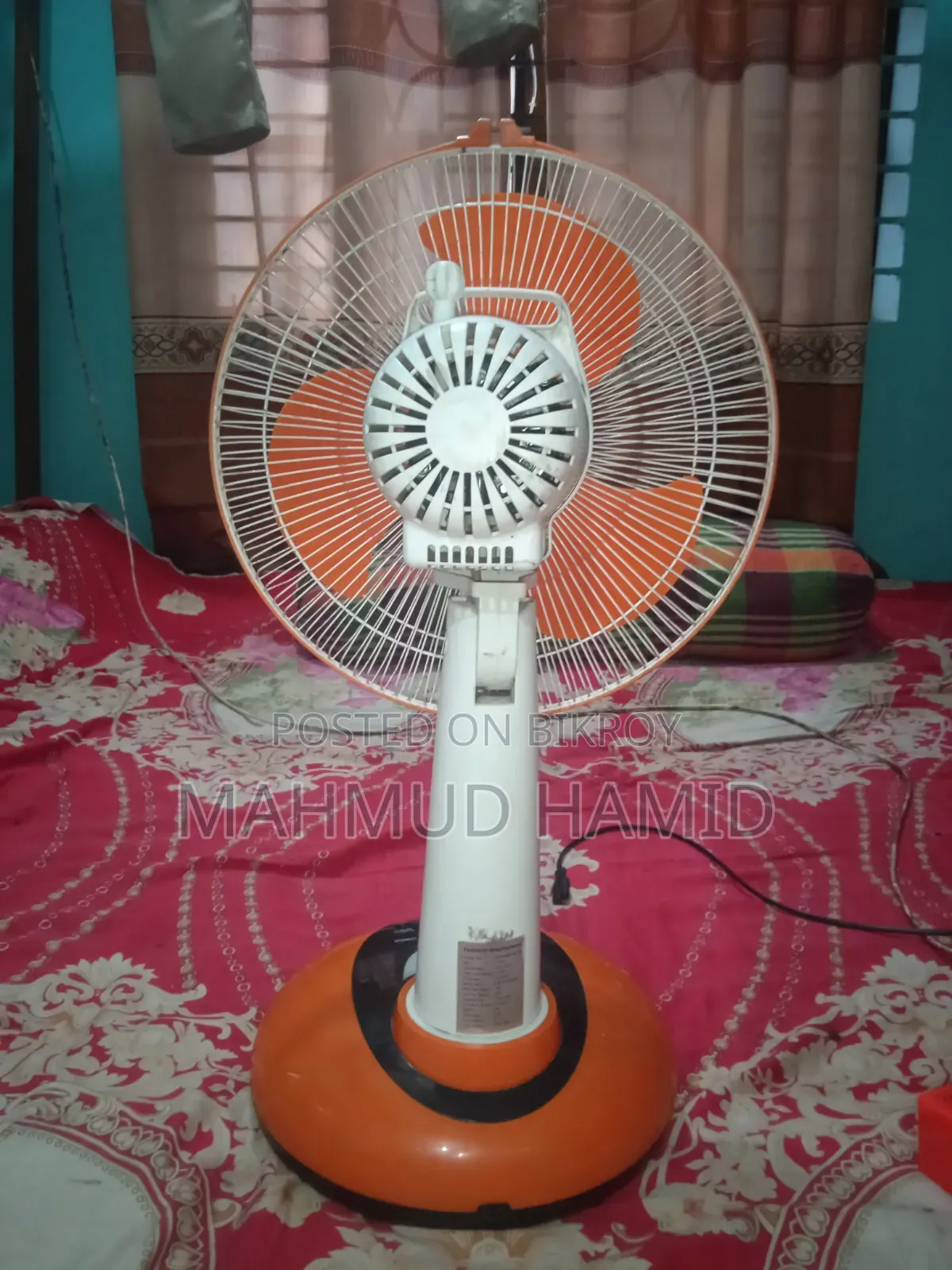 নতুন ব্যাটারির Blink ৫ ঘন্টা বেকাপ ফ্রেশ চার্জফ্যান বিক্রি হবে