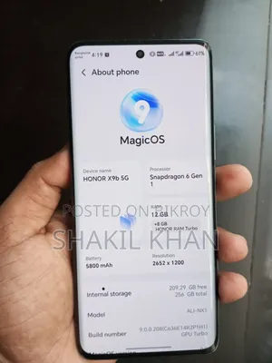 Honor X9b 5G 256 GB Green