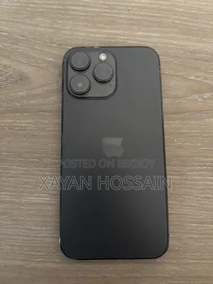 অ্যাপল আইফোন ১৪ প্রো ম্যাক্স ২৫৬ জিবি ব্ল্যাক
