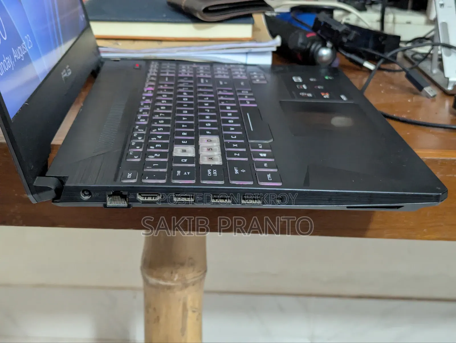 Laptop ASUS Tuf Gaming Fx504 16gb Amd Ryzen 7 Hdd+ssd 1t