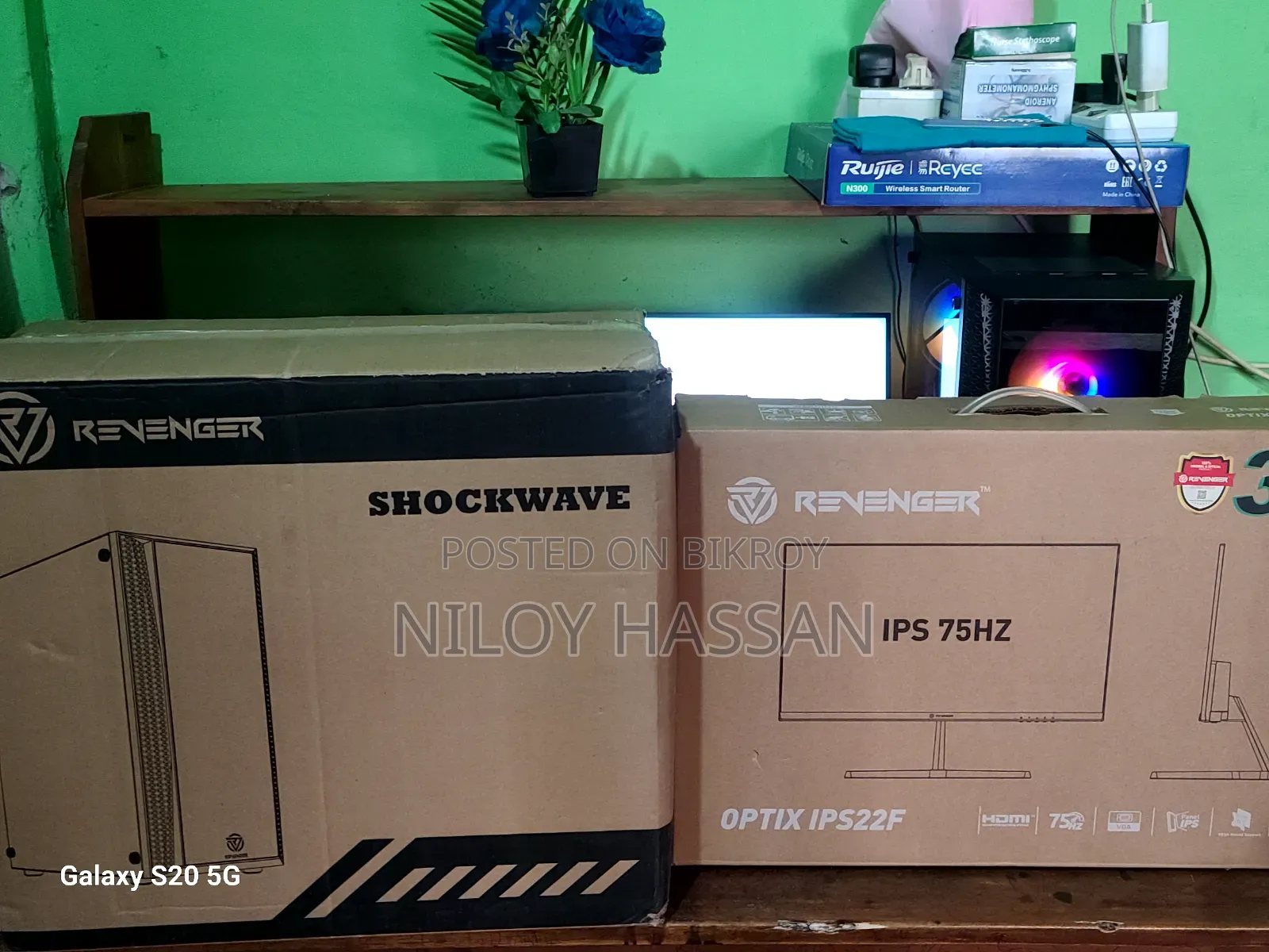 Desktop Computer 16GB AMD Ryzen 5 SSD 256GB