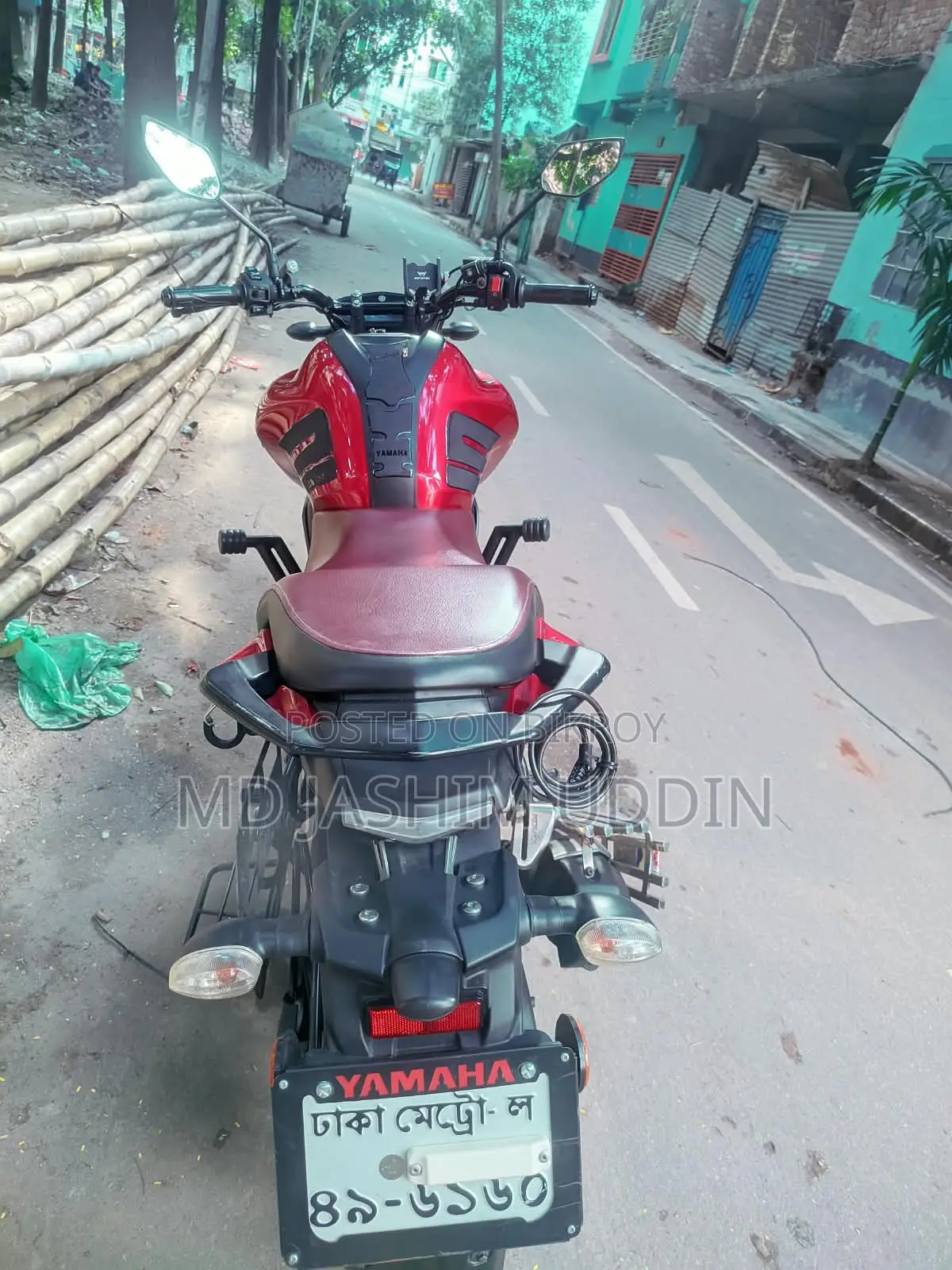 ইয়ামাহা এফজেডএস ভি৩ ২০২৪ লাল