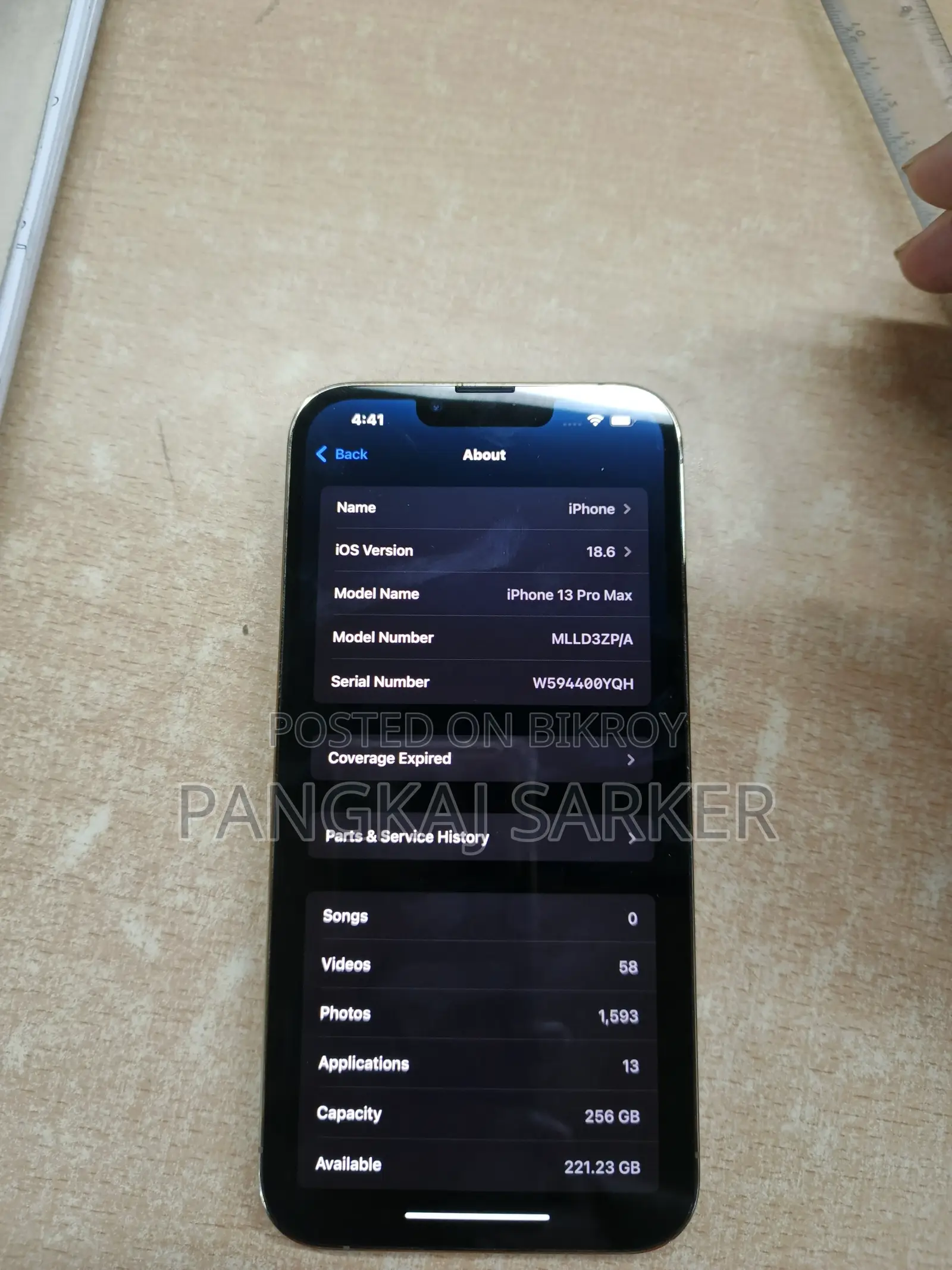 Apple iPhone 13 Pro Max 256 GB Gold