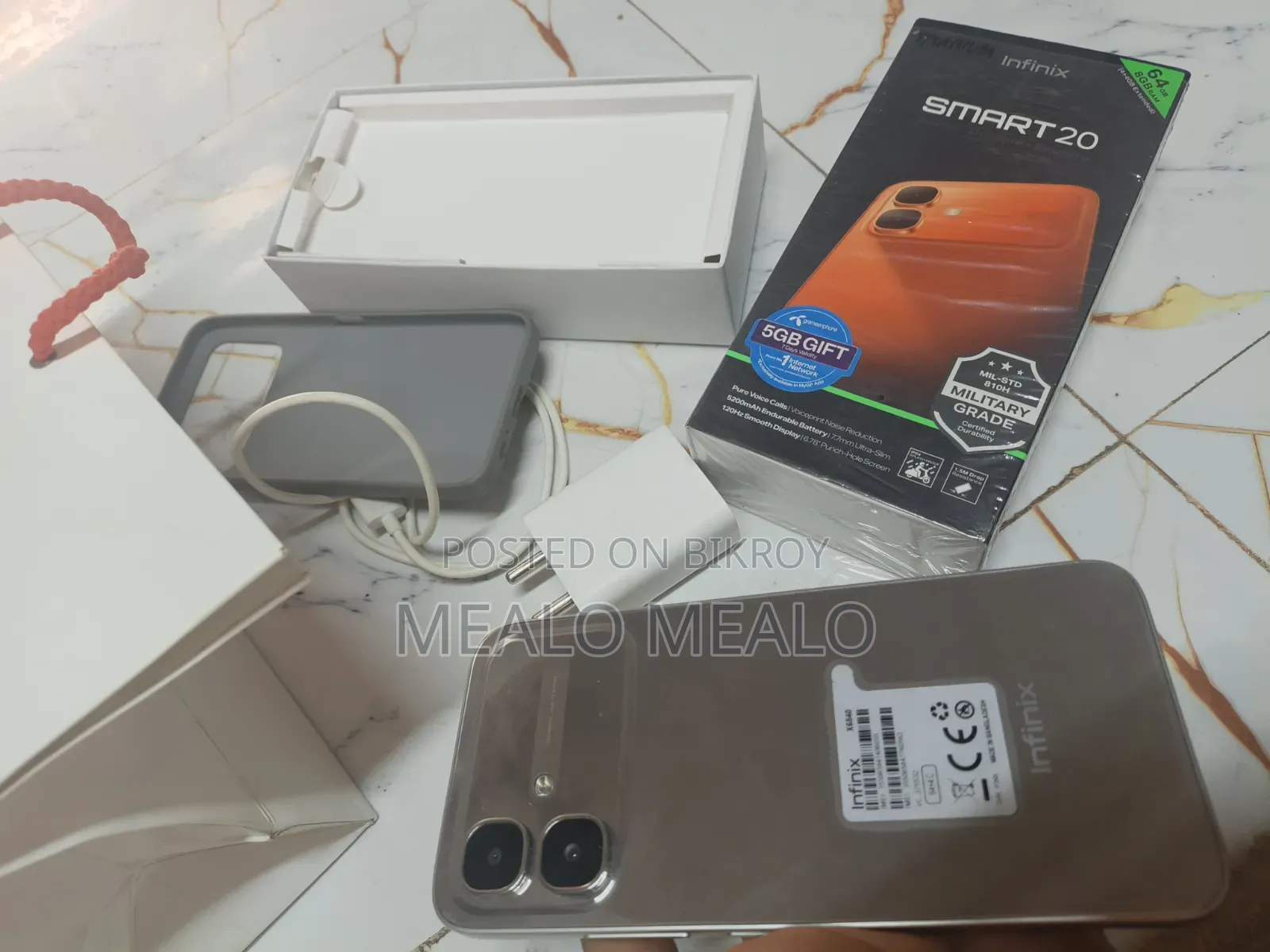 Infinix Smart 20 64 GB Silver