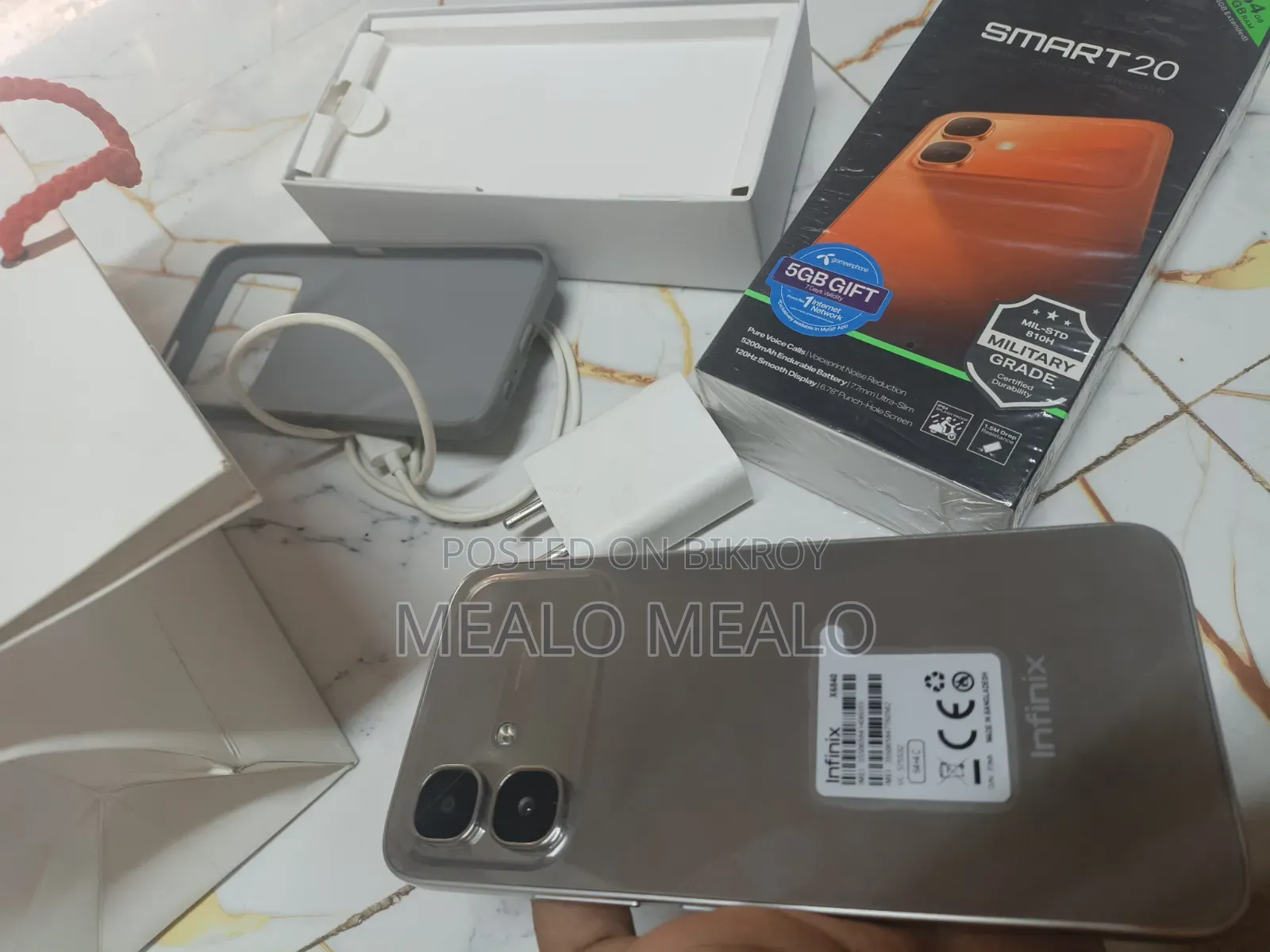 Infinix Smart 20 64 GB Silver