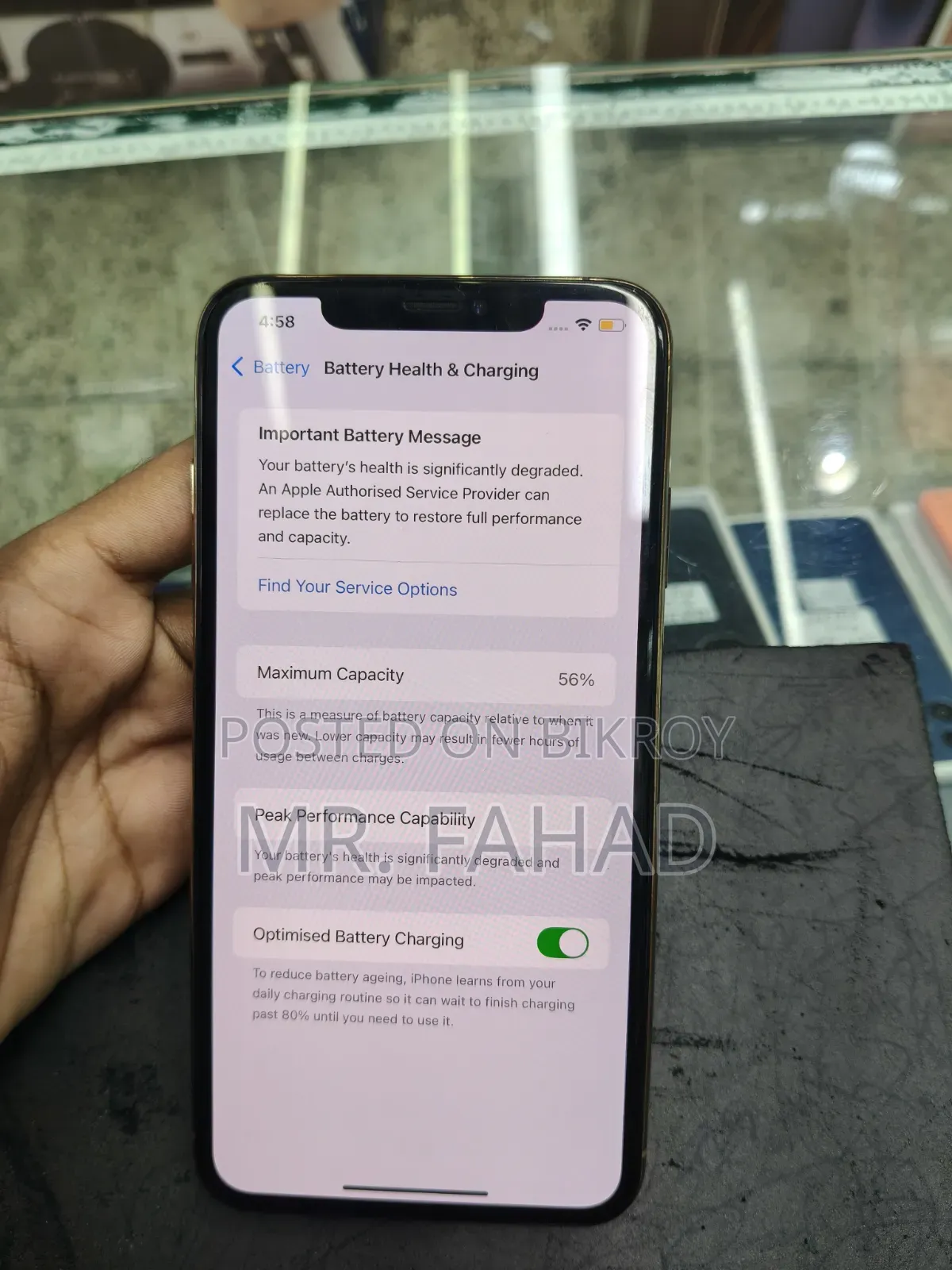 Apple iPhone XS Max 256 GB Gold