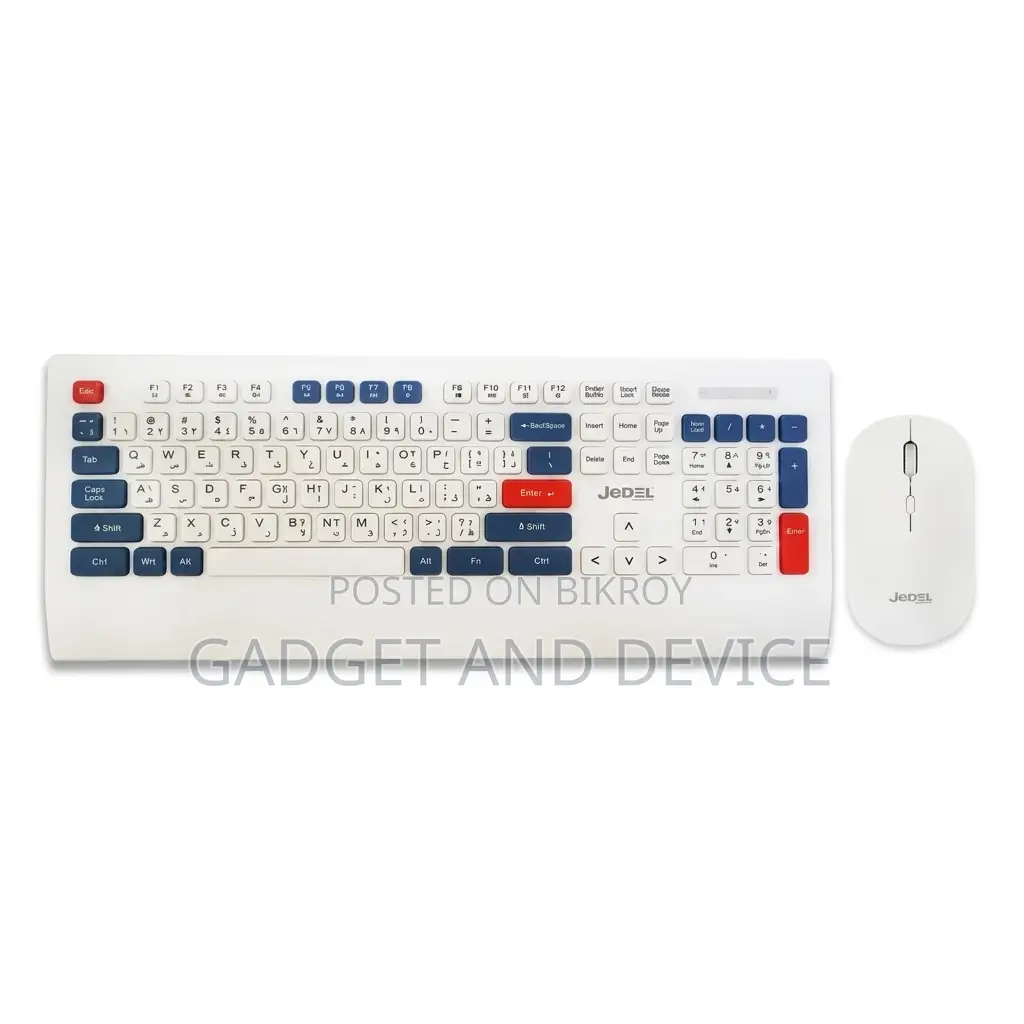 Jedel WS671 Wireless Keyboard Mouse Combo