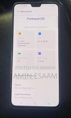 Vivo V23 5G 128 GB Pink