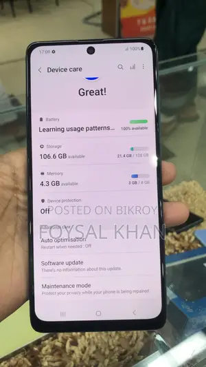 Samsung Galaxy A71 128 GB Green