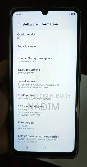 Samsung Galaxy A07 128 GB Black