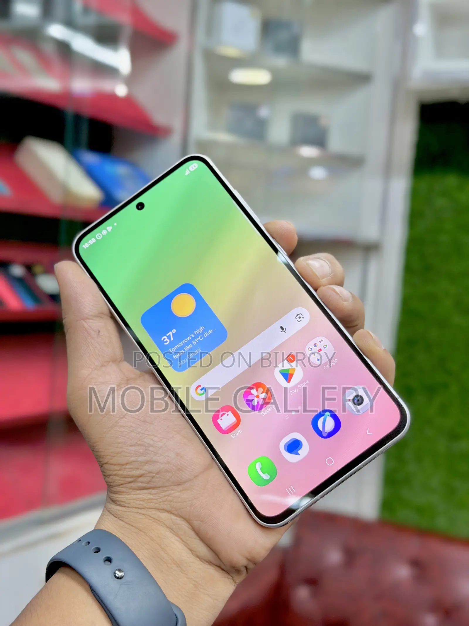 স্যামসাং গ্যালাক্সি এ৫৬ ২৫৬ জিবি গ্রাফাইট