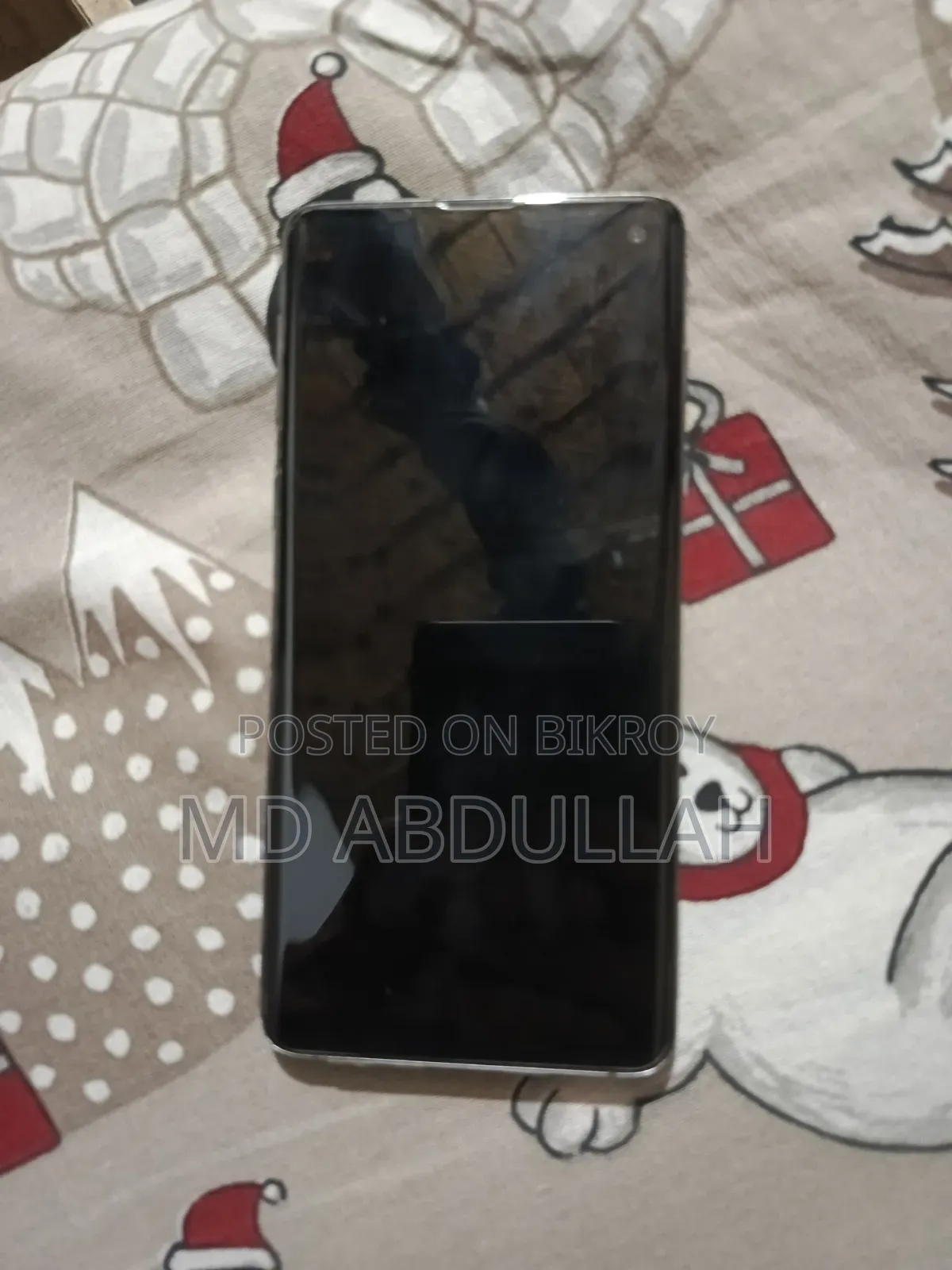 স্যামসাং গ্যালাক্সি এস১০ ১২৮ জিবি কালো