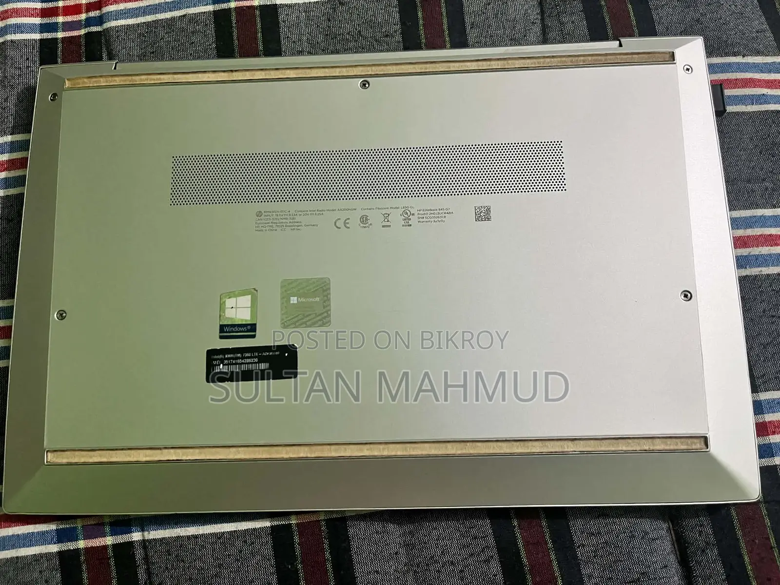 Laptop HP EliteBook 845 G7 16GB AMD Ryzen 5 SSD 256GB