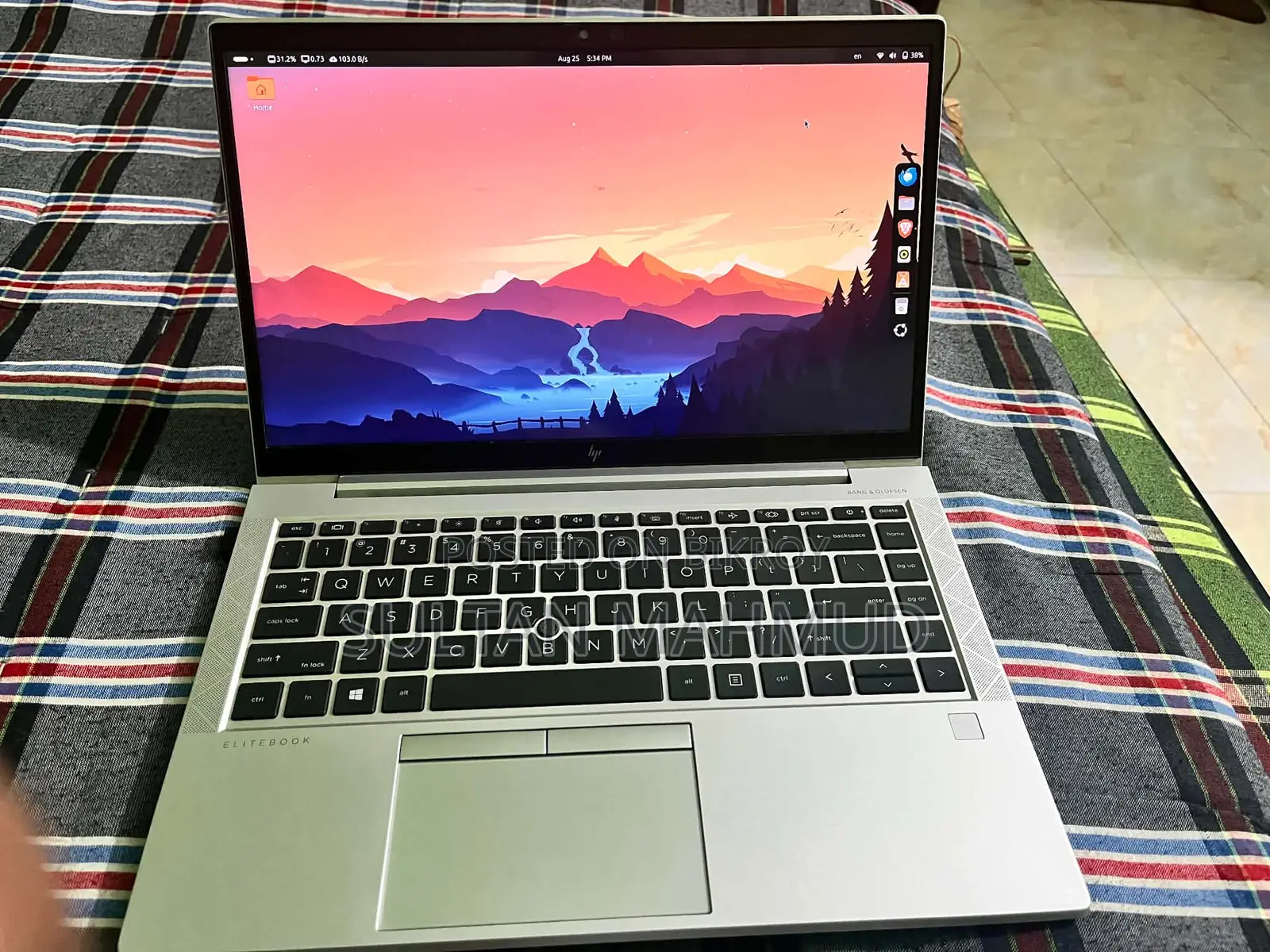Laptop HP EliteBook 845 G7 16GB AMD Ryzen 5 SSD 256GB