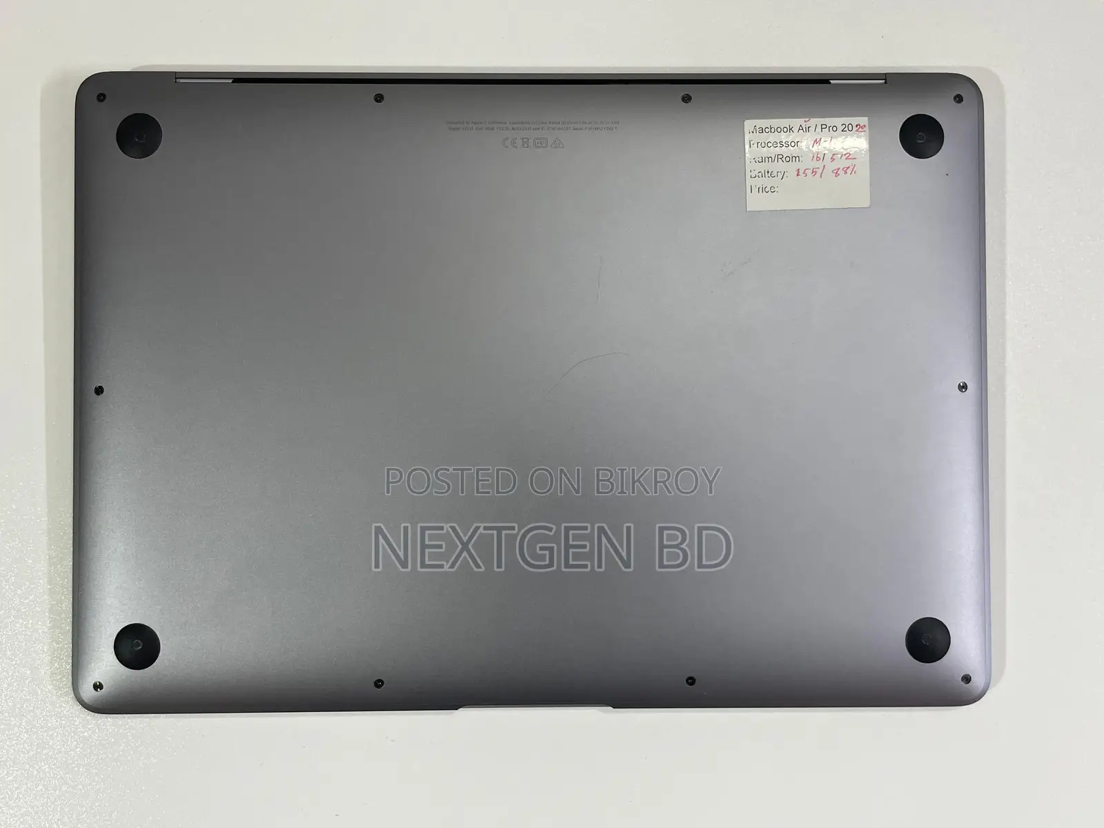 Laptop Apple MacBook Air 2020 M1 16GB Apple M1 SSD 512GB