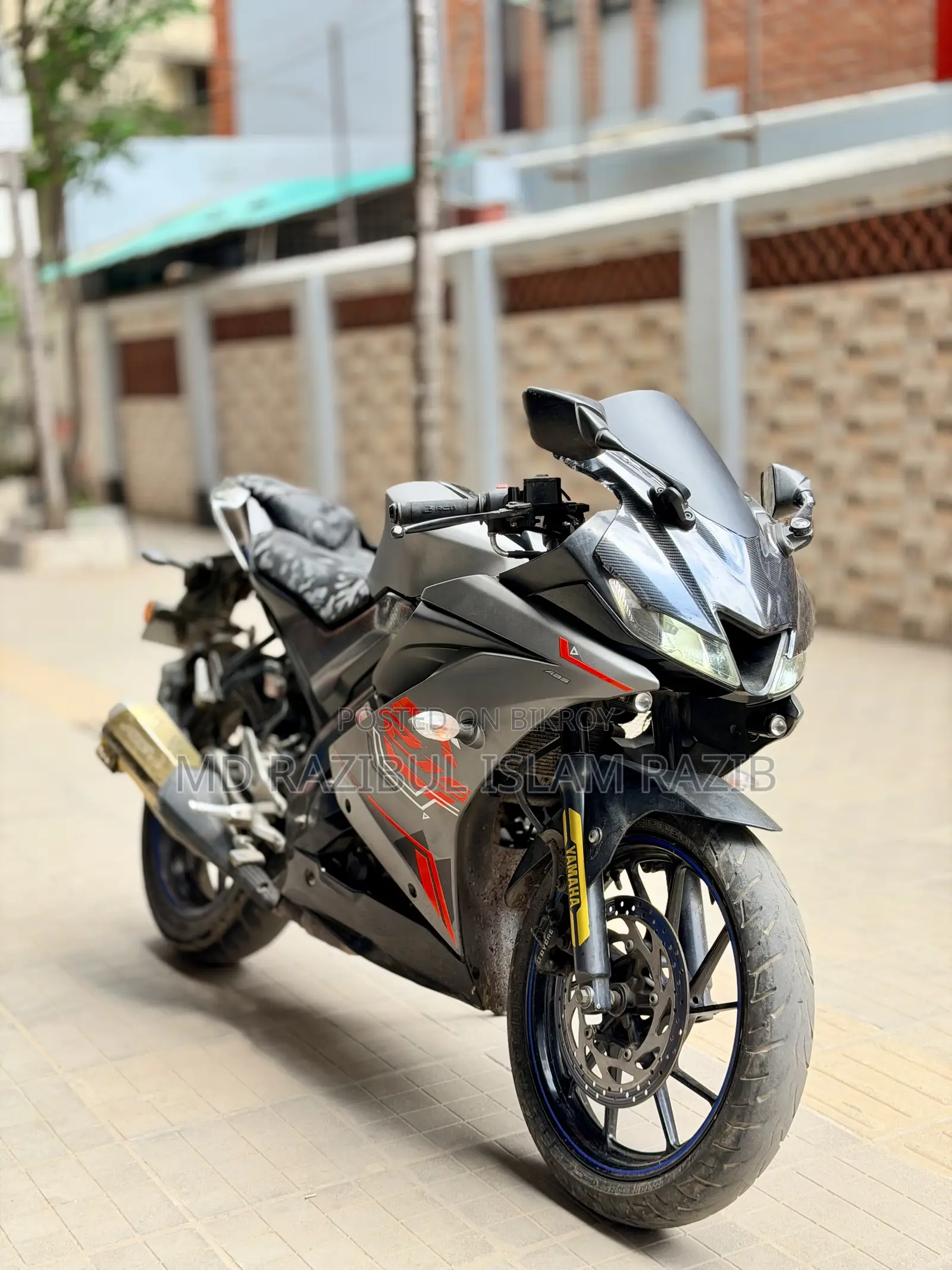 Yamaha R15 V3 2020 Gray