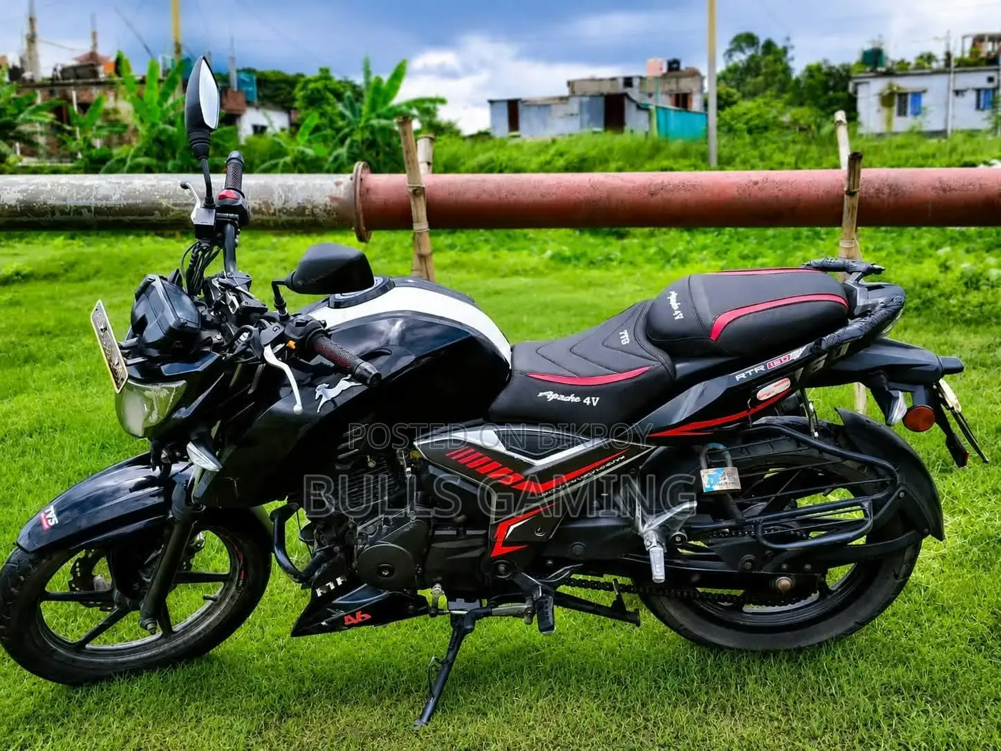 TVS Apache RTR 160 4V 2019 Black