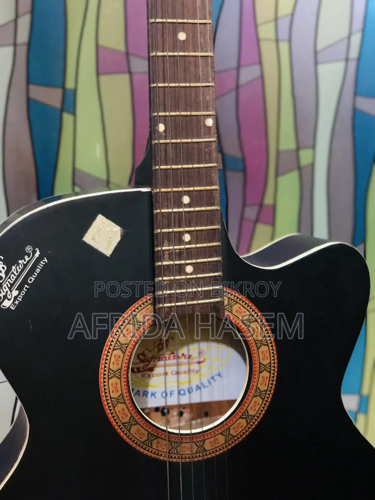 সিগনেচার অ্যাকোস্টিক গিটার