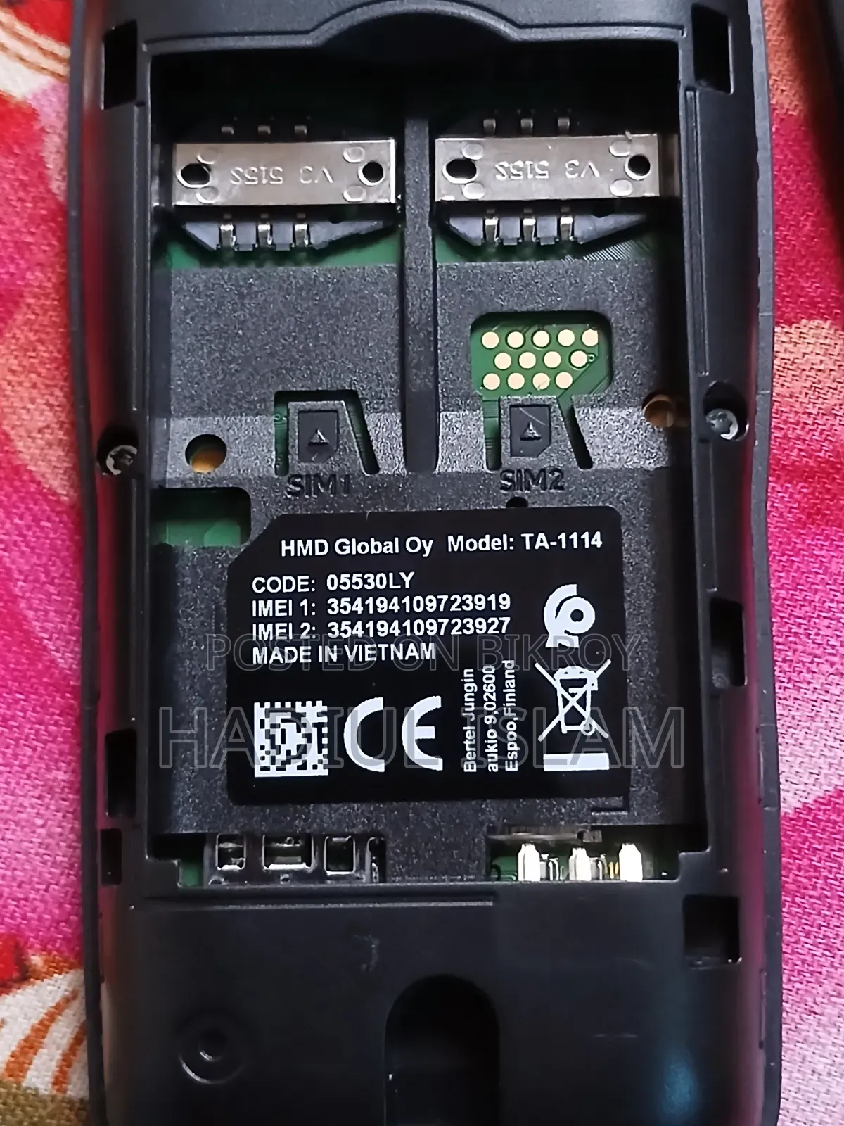 New Nokia 106 Black