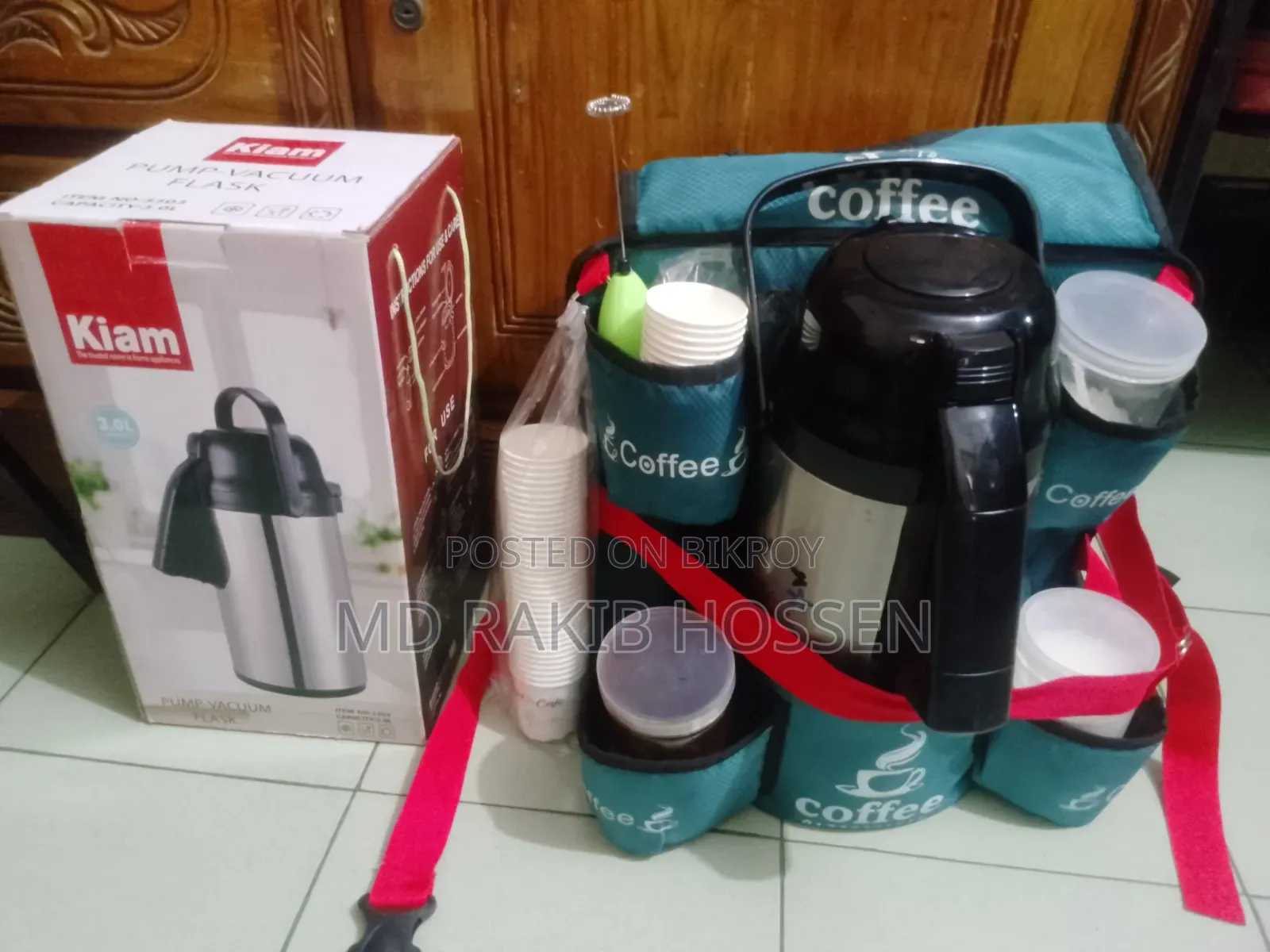 Coffee Set Setup