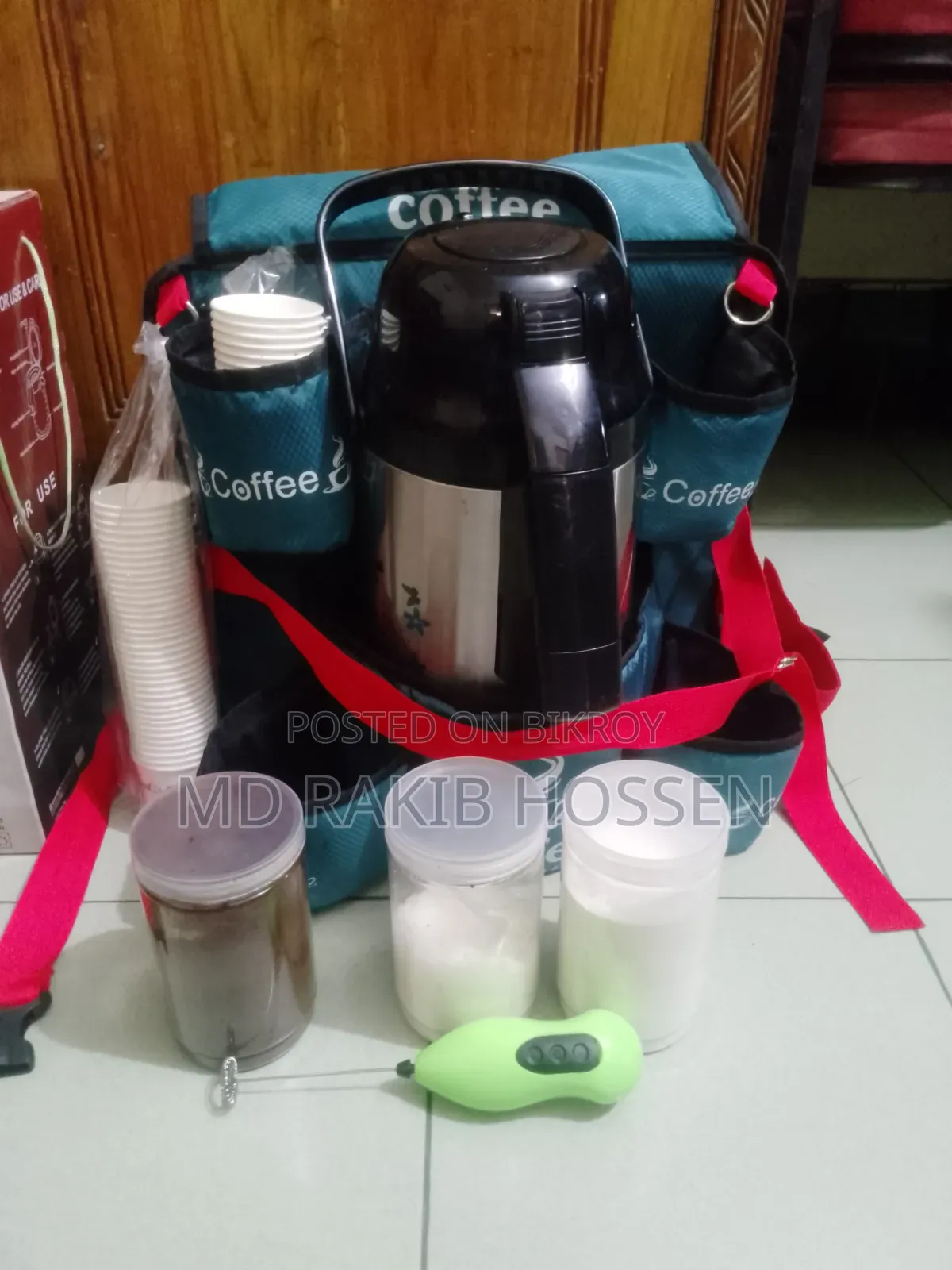 Coffee Set Setup
