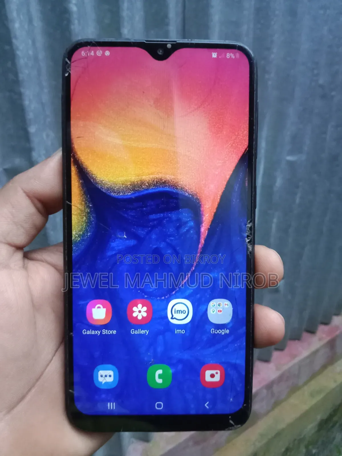 Samsung A10 32 GB Gray