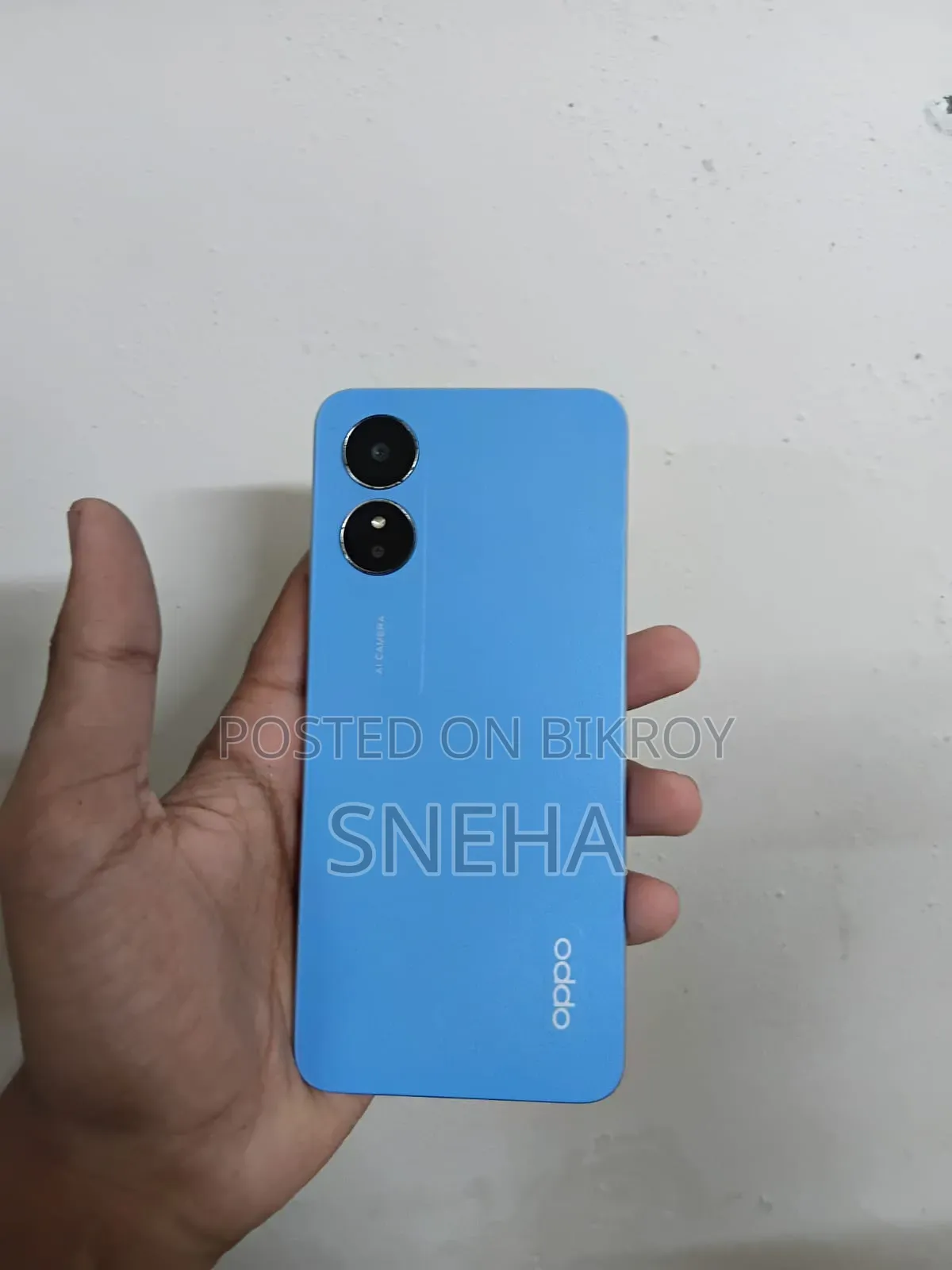 New Oppo A17 64 GB Blue