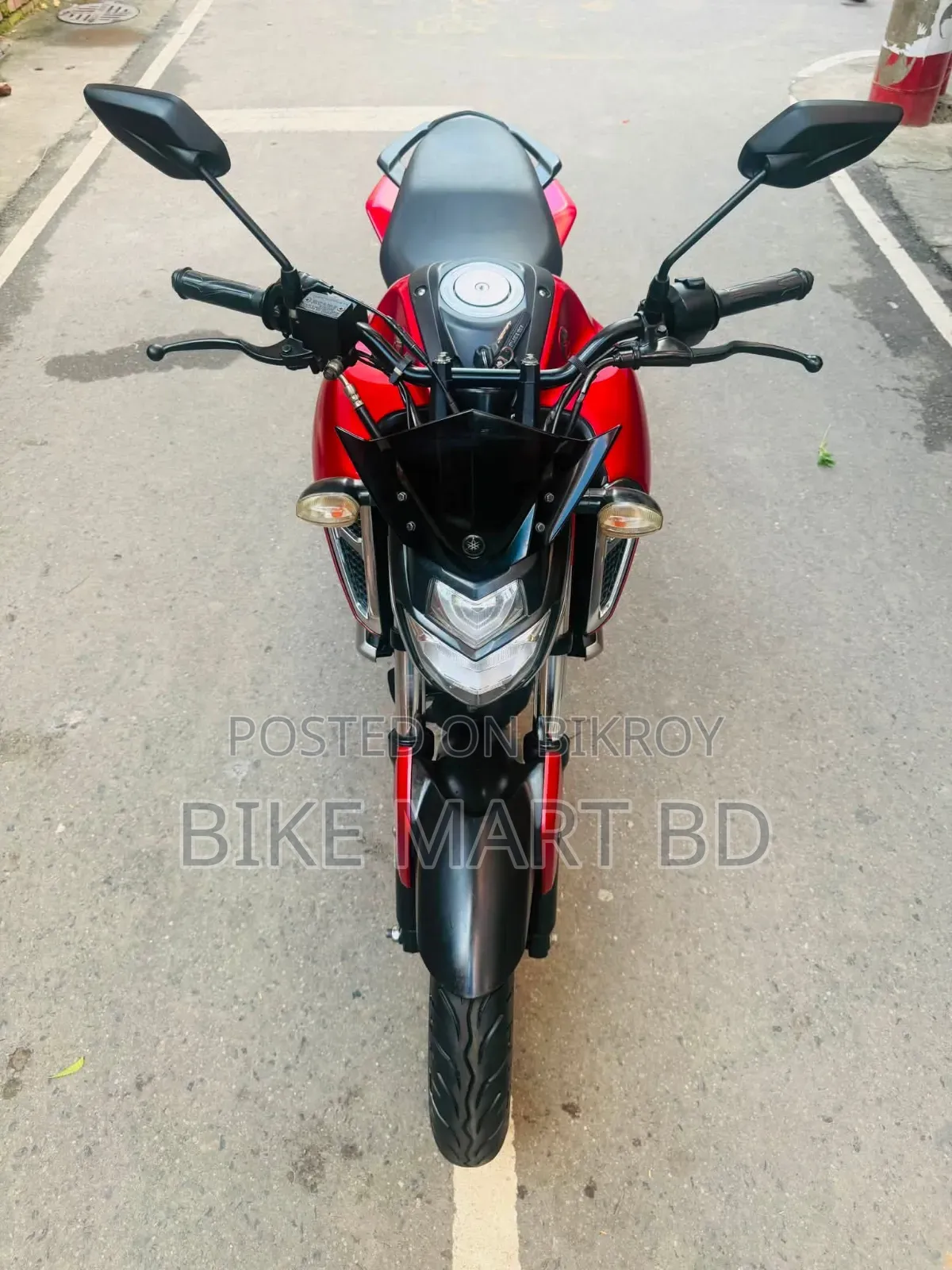 Yamaha FZS V3 2023 Red