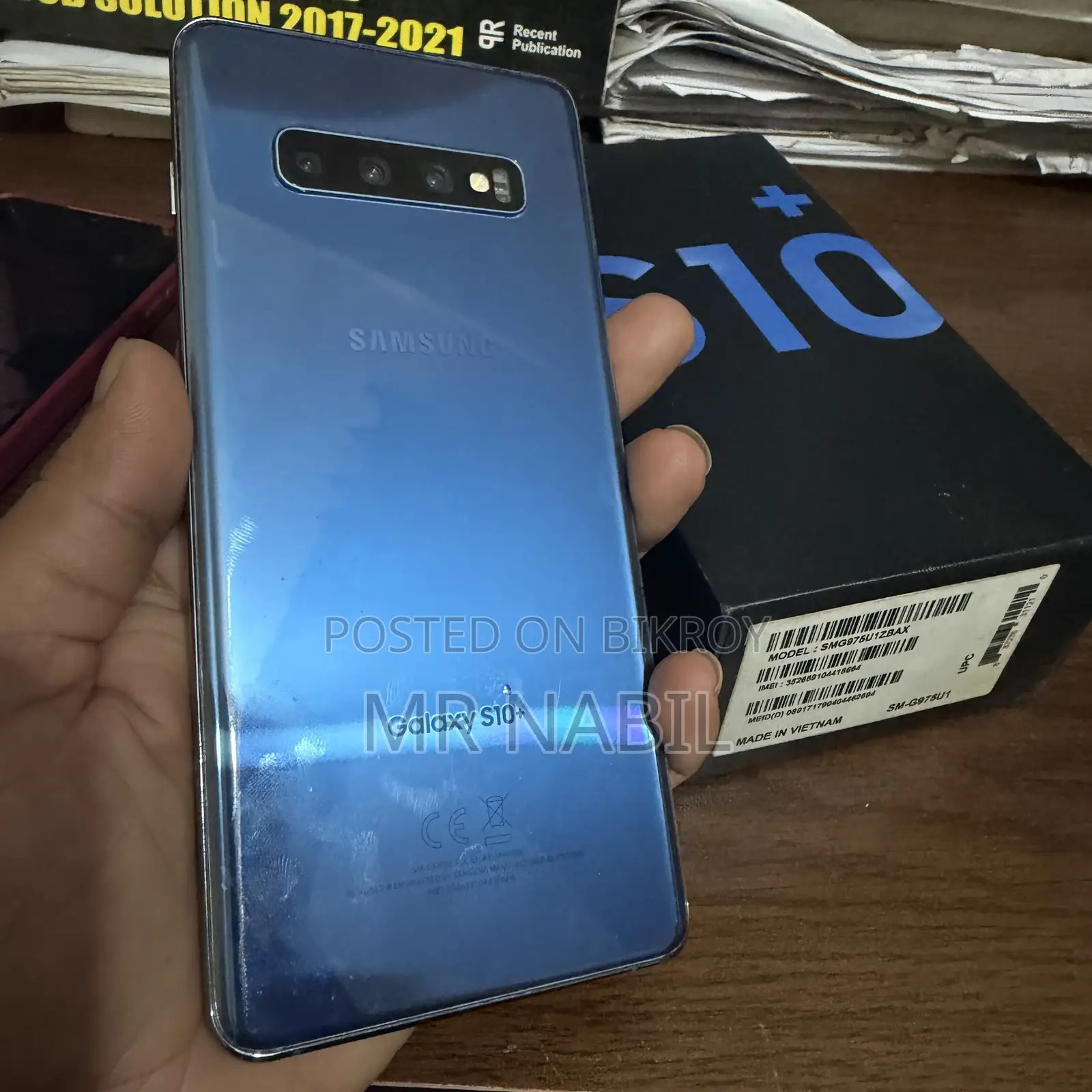 Samsung Galaxy S10 128 GB Blue