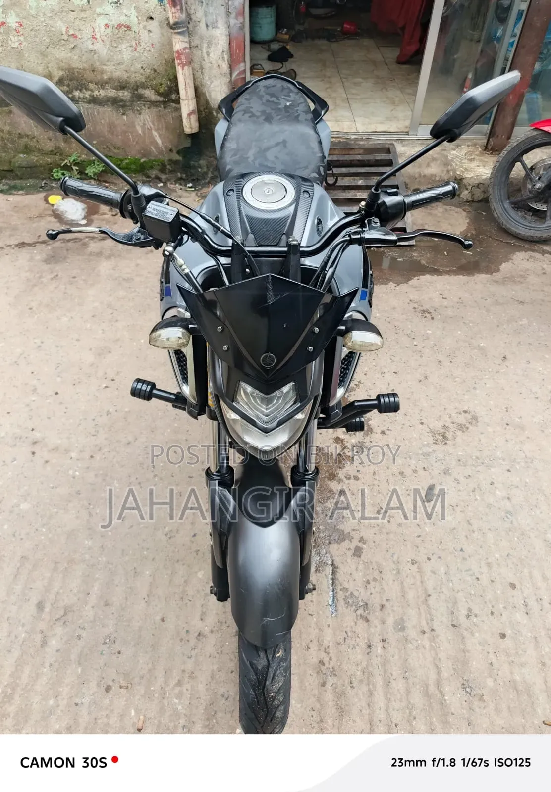 Yamaha FZS V3 2024 Gray