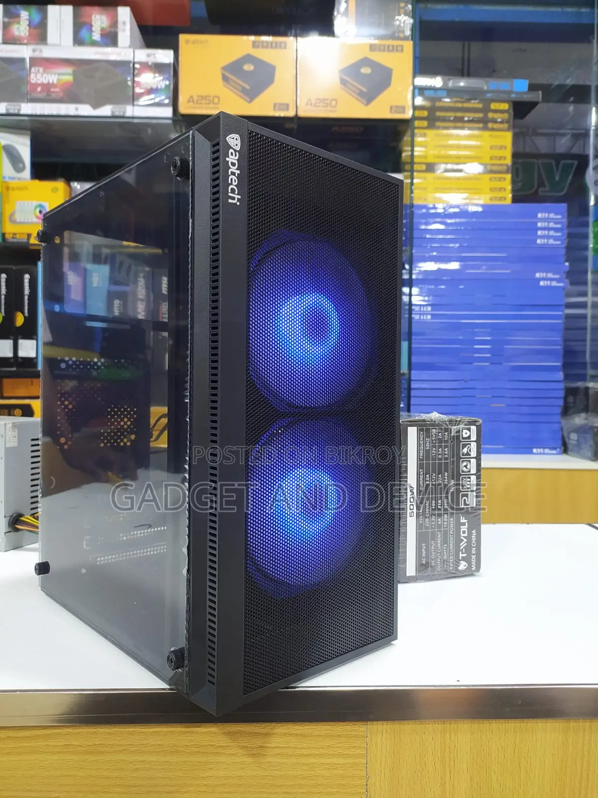 New Desktop Computer 8GB Intel Core i7 HDD+SSD 128GB