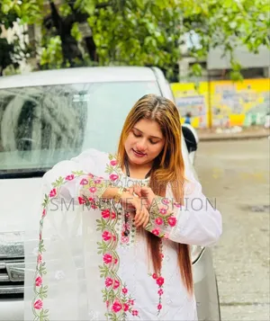 Cotton Embroidery Three Piece
