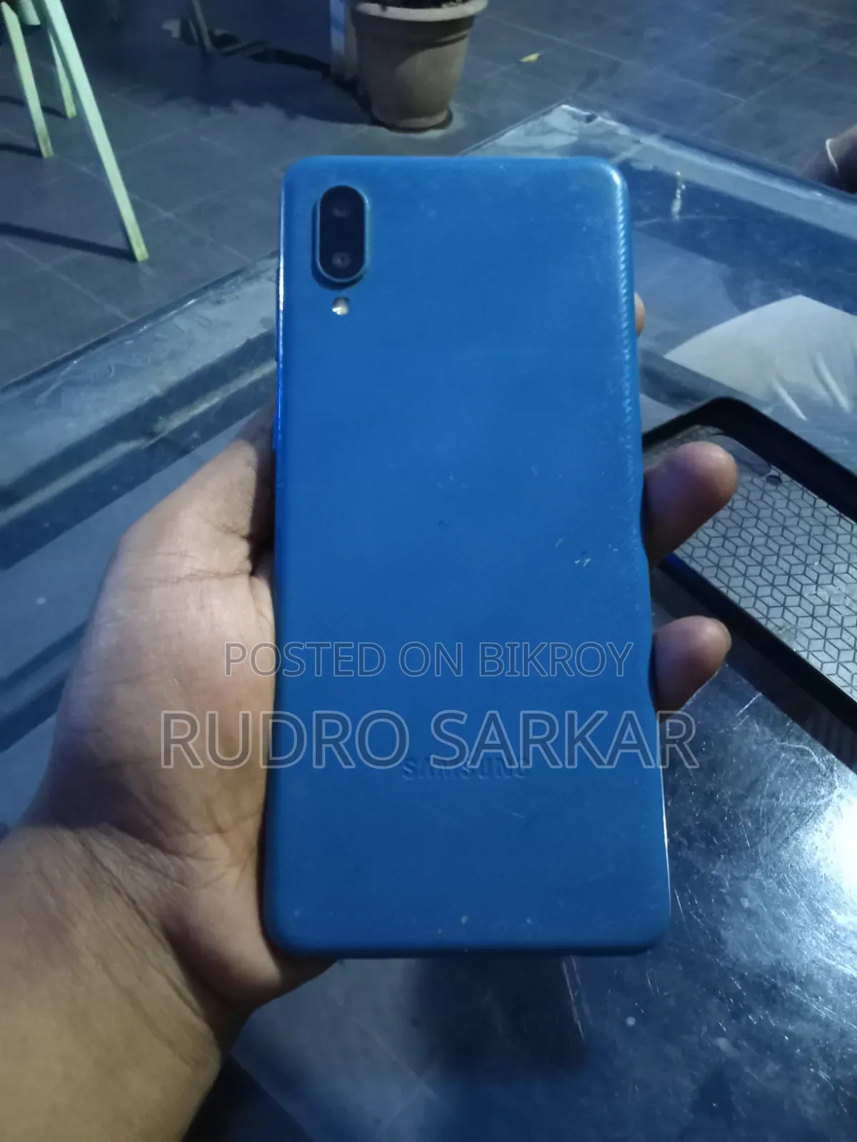 স্যামসাং গ্যালাক্সি এম০২ ৩২ জিবি ব্লু
