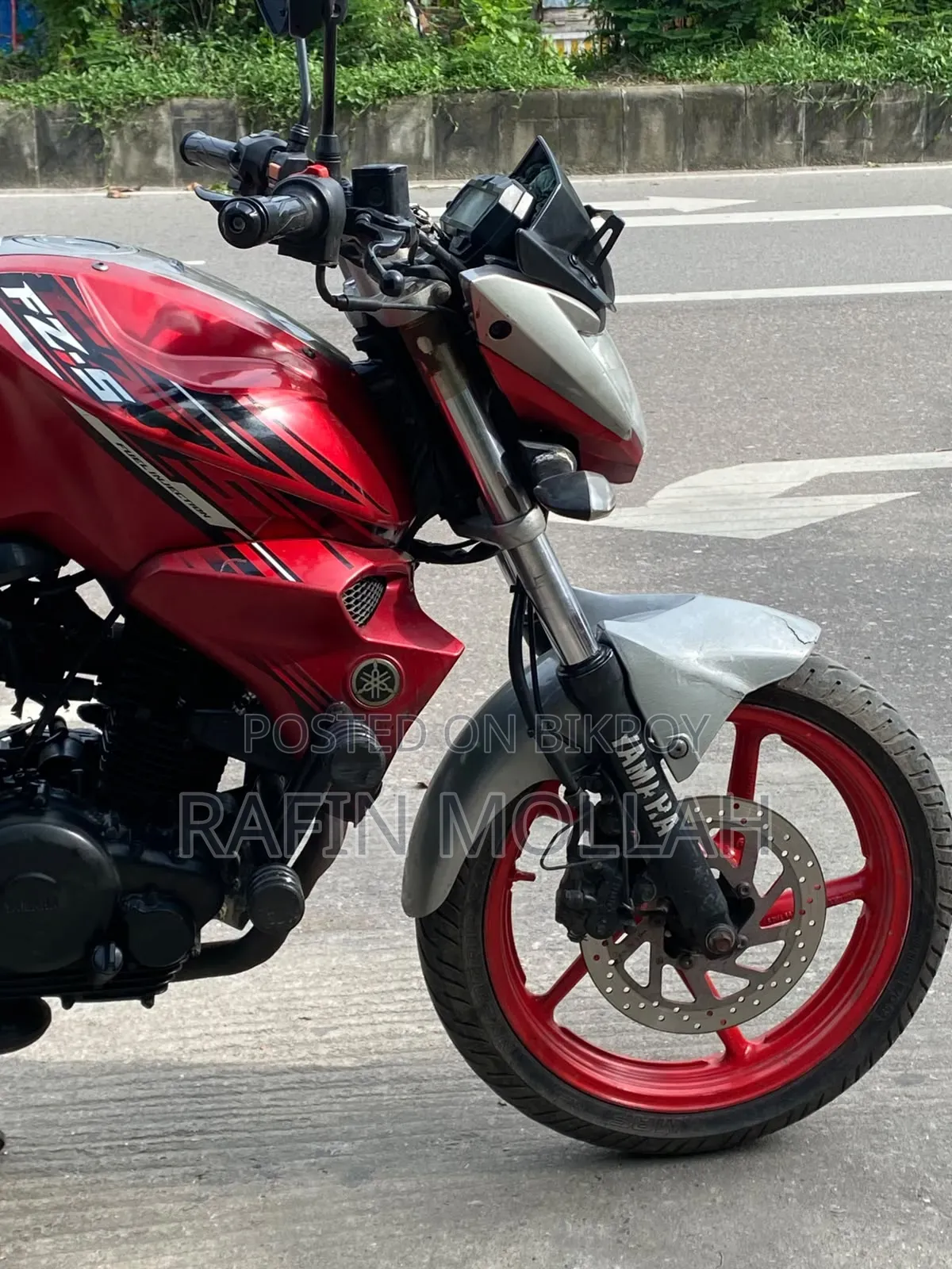 Yamaha FZS V2 2018 Red