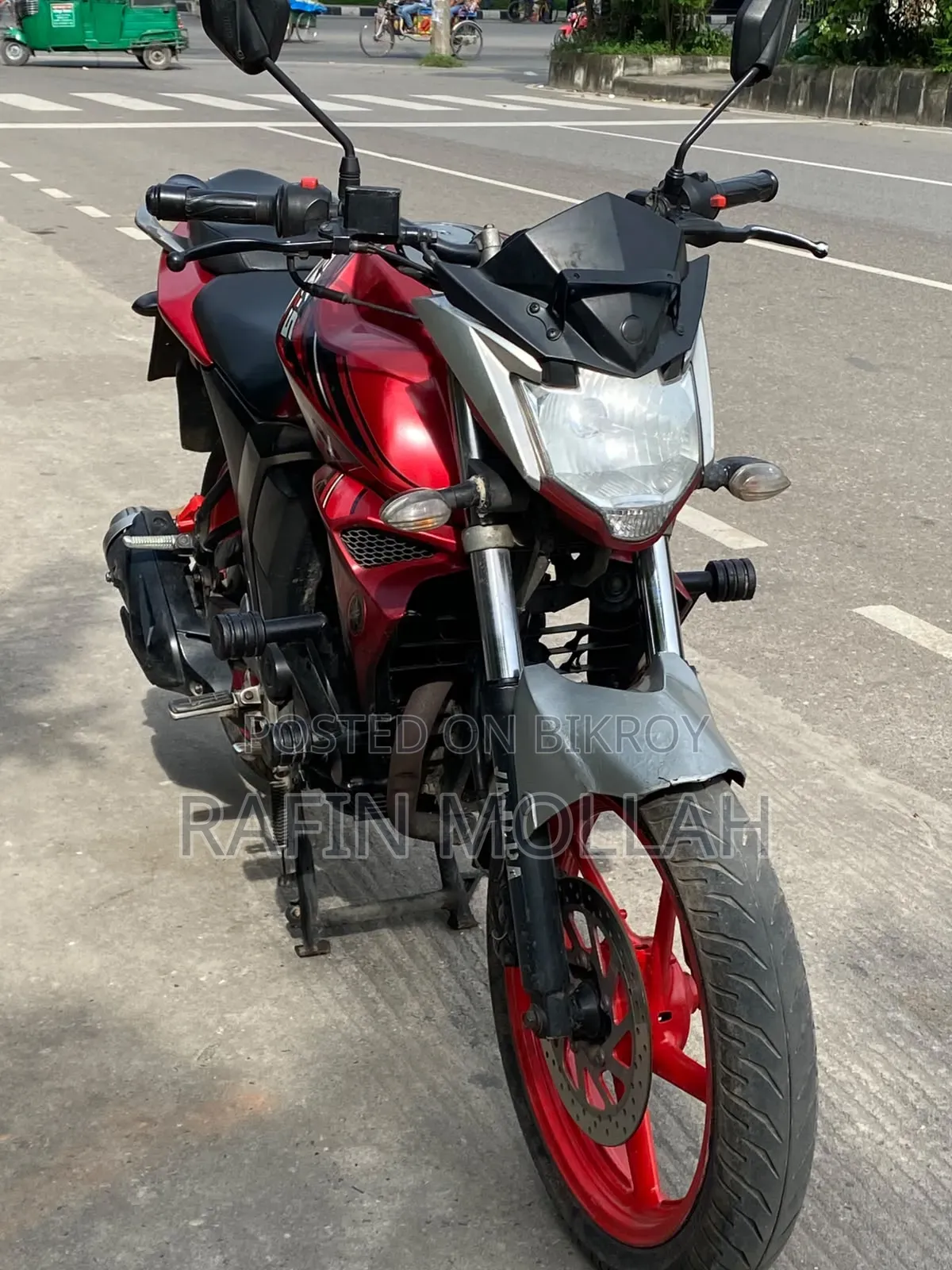 Yamaha FZS V2 2018 Red