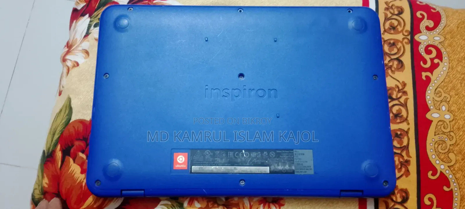Laptop Dell Inspiron 15 4GB Intel Core i3 HDD+SSD 500GB