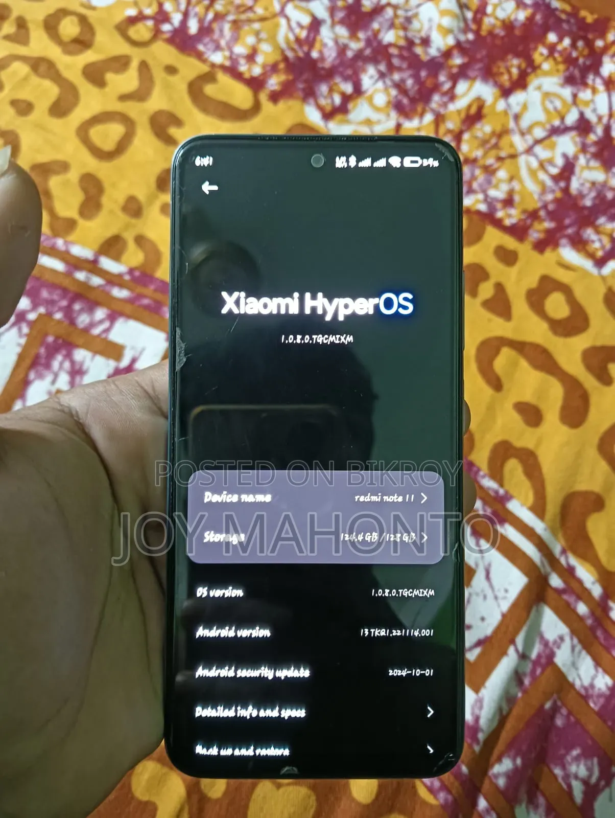 Xiaomi Redmi Note 11 128 GB Blue
