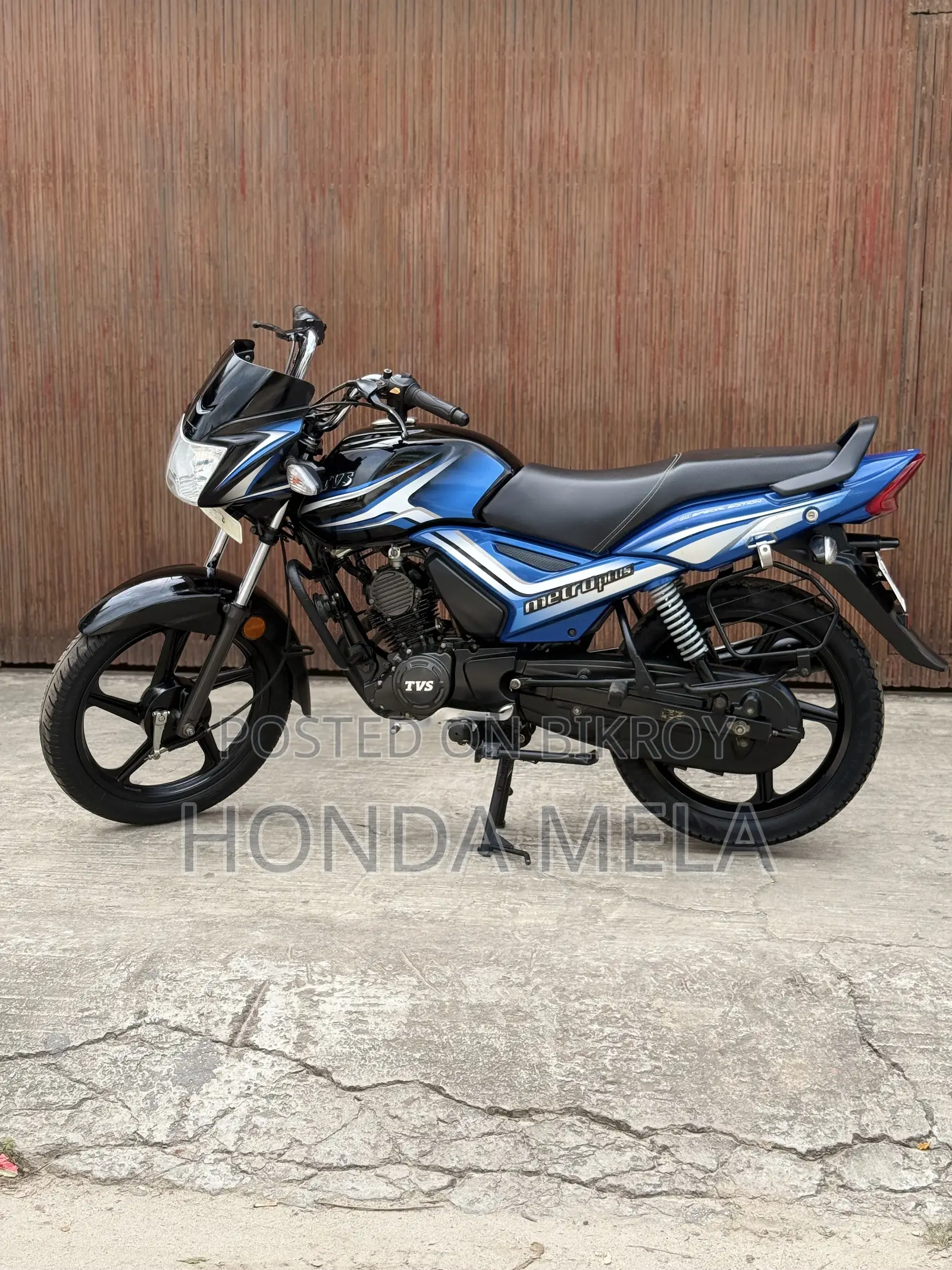 TVS Metro Plus 2022 Black