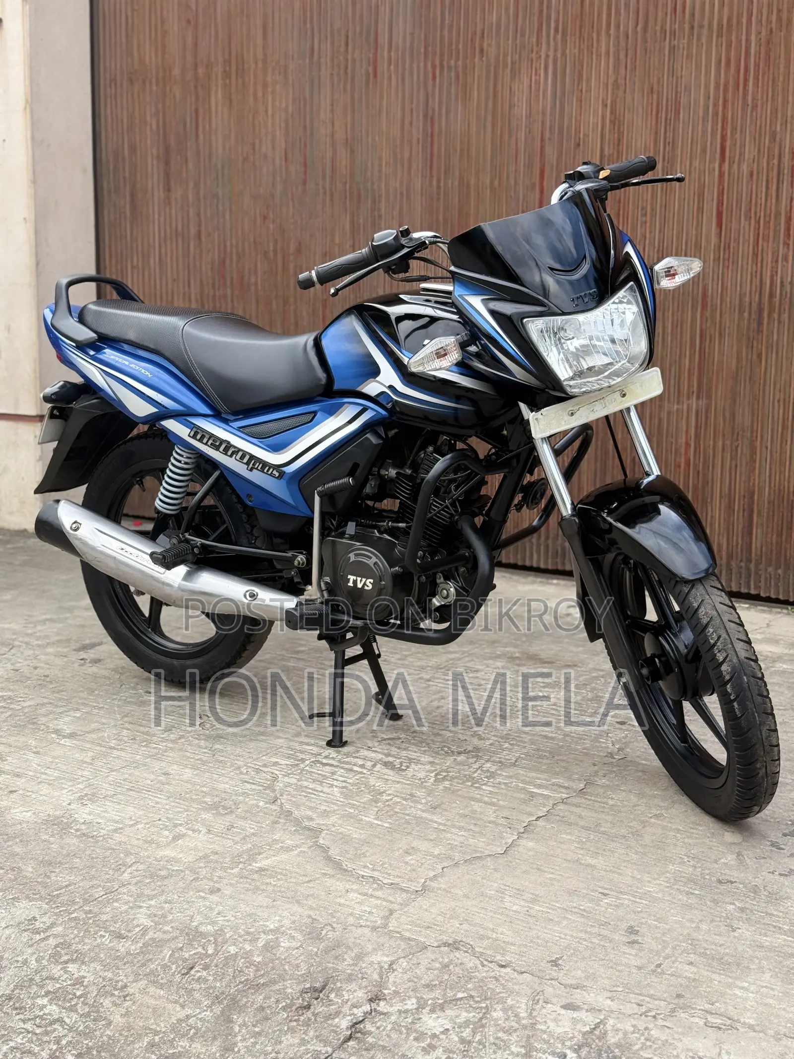 TVS Metro Plus 2022 Black