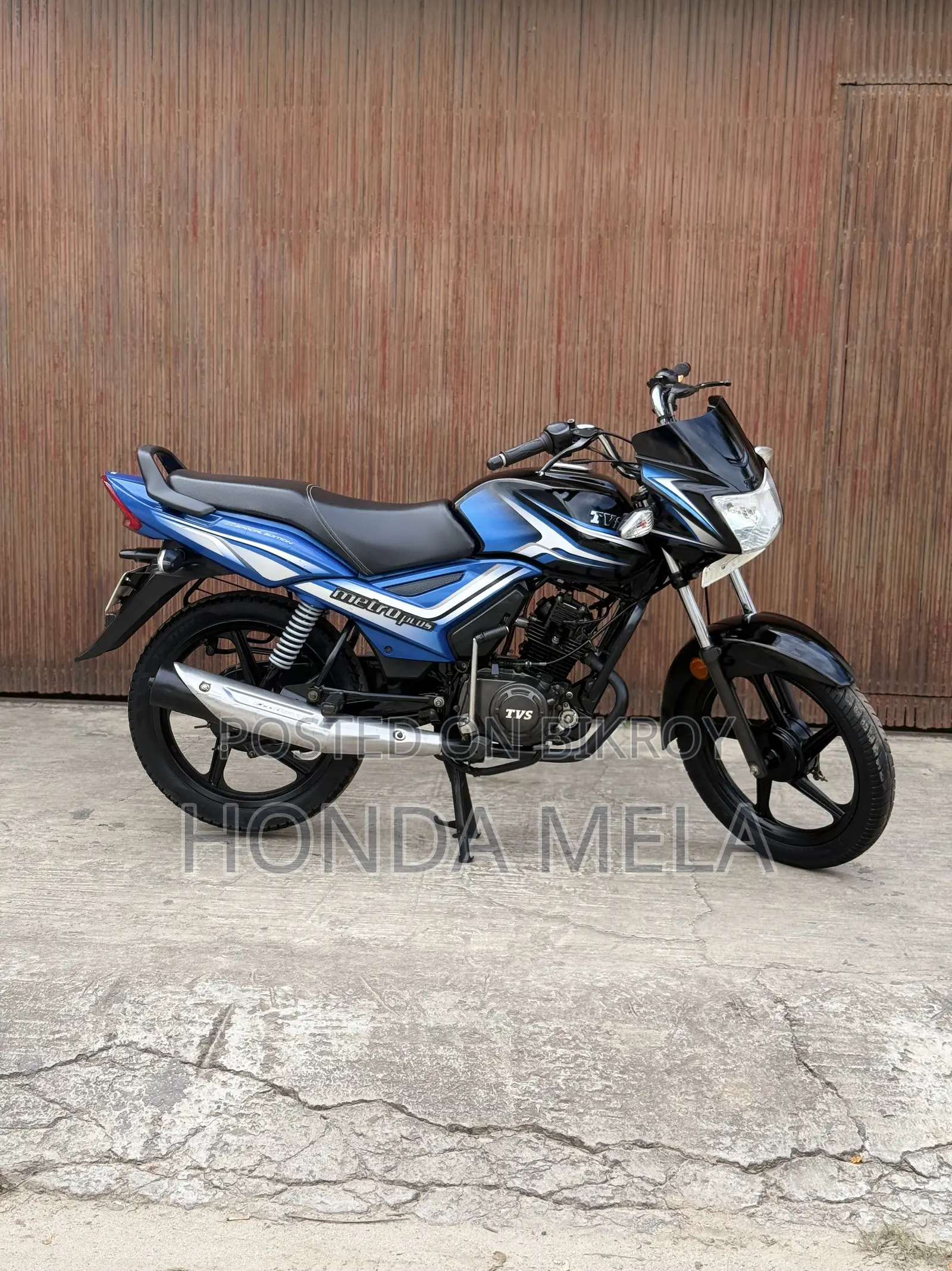 TVS Metro Plus 2022 Black