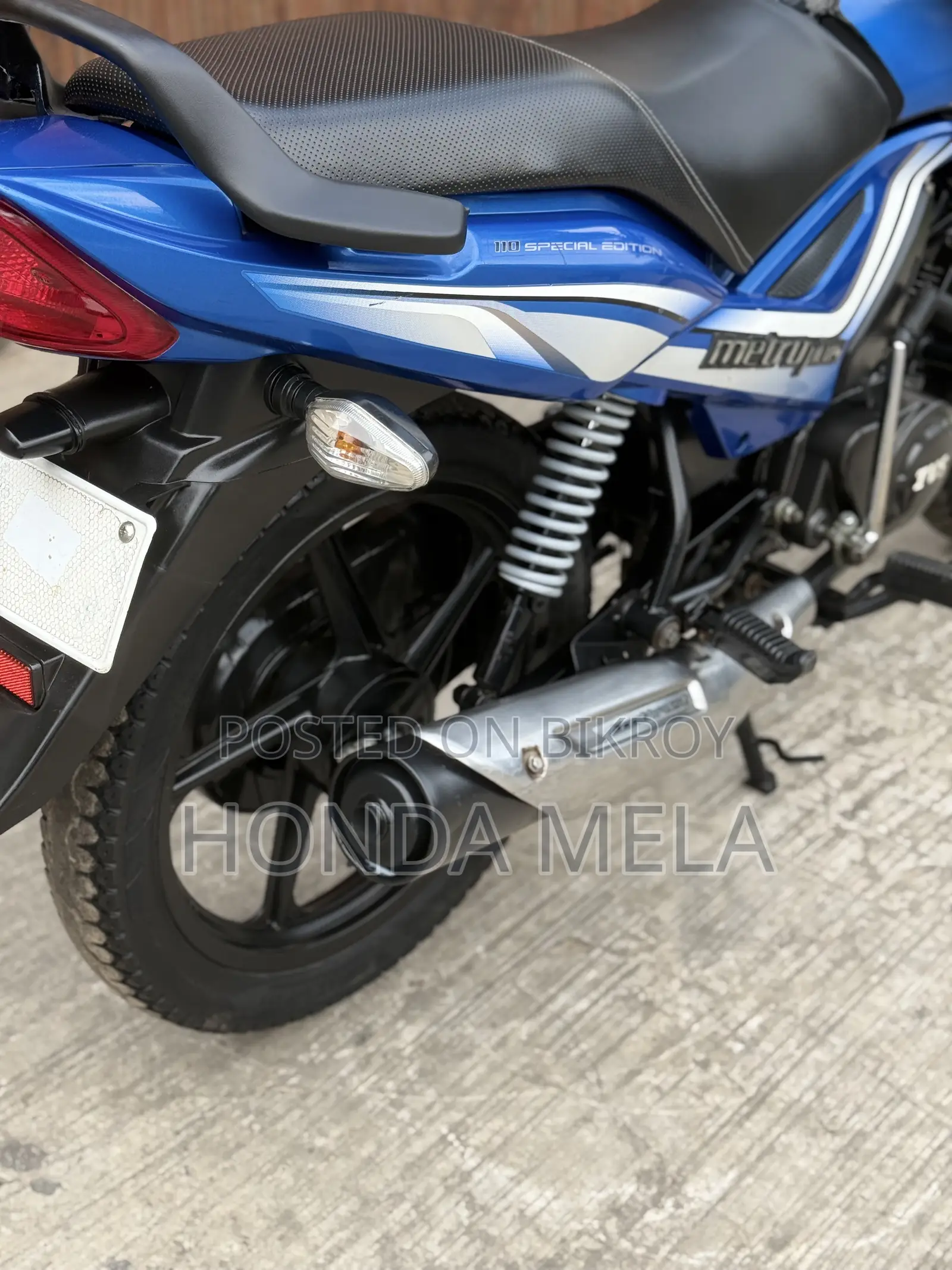 TVS Metro Plus 2022 Black