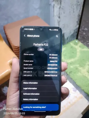 Samsung Galaxy F22 128 GB Blue