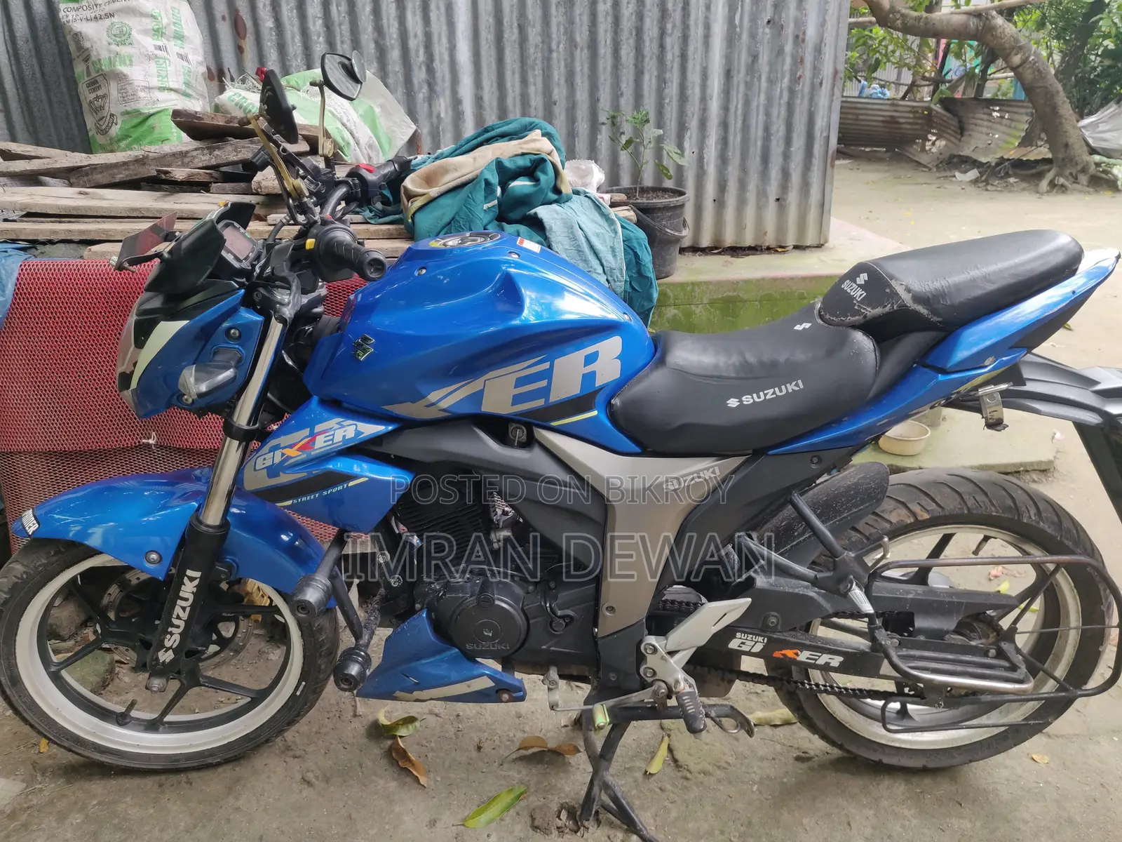 Suzuki Gixxer 2020 Blue
