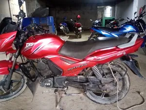 TVS Metro Plus 2017 Red