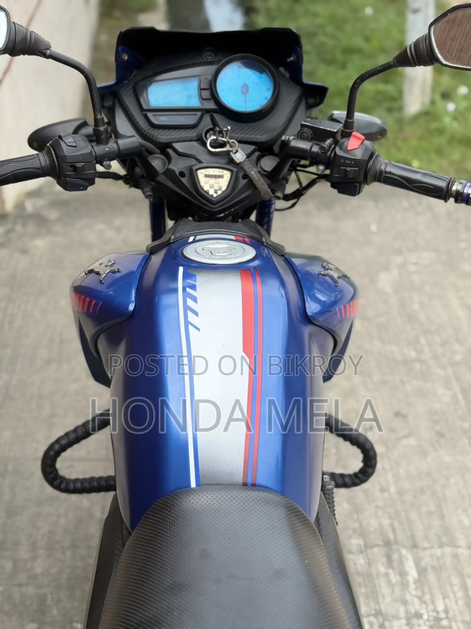 TVS Apache RTR 160 2V 2018 Blue