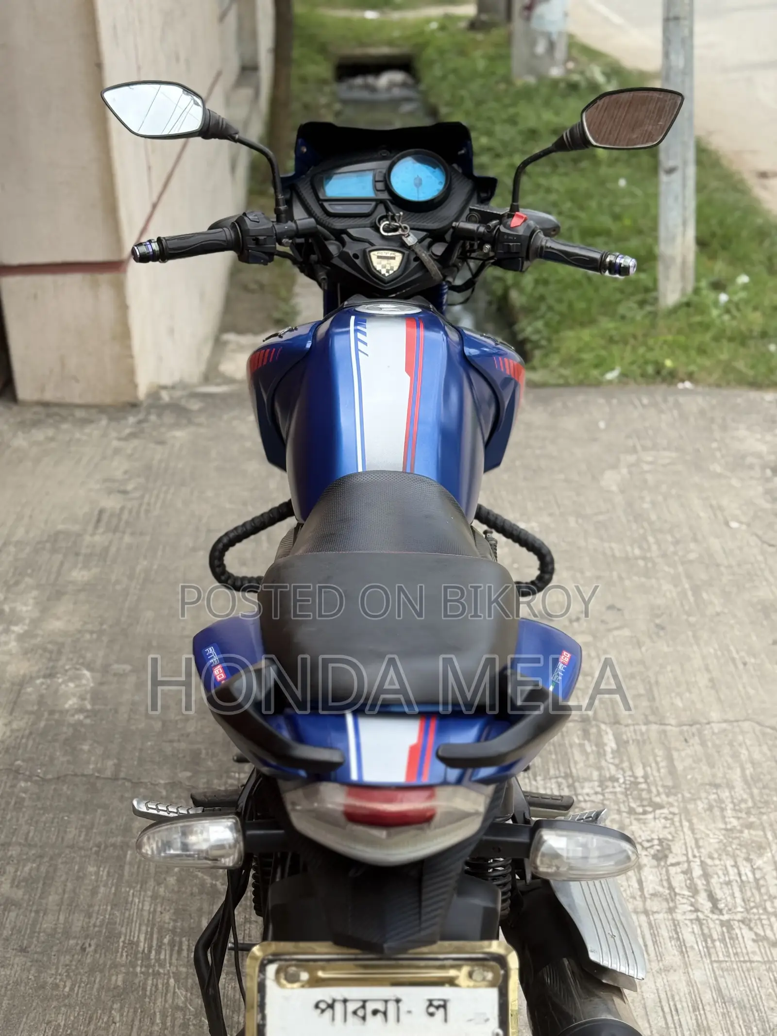 TVS Apache RTR 160 2V 2018 Blue